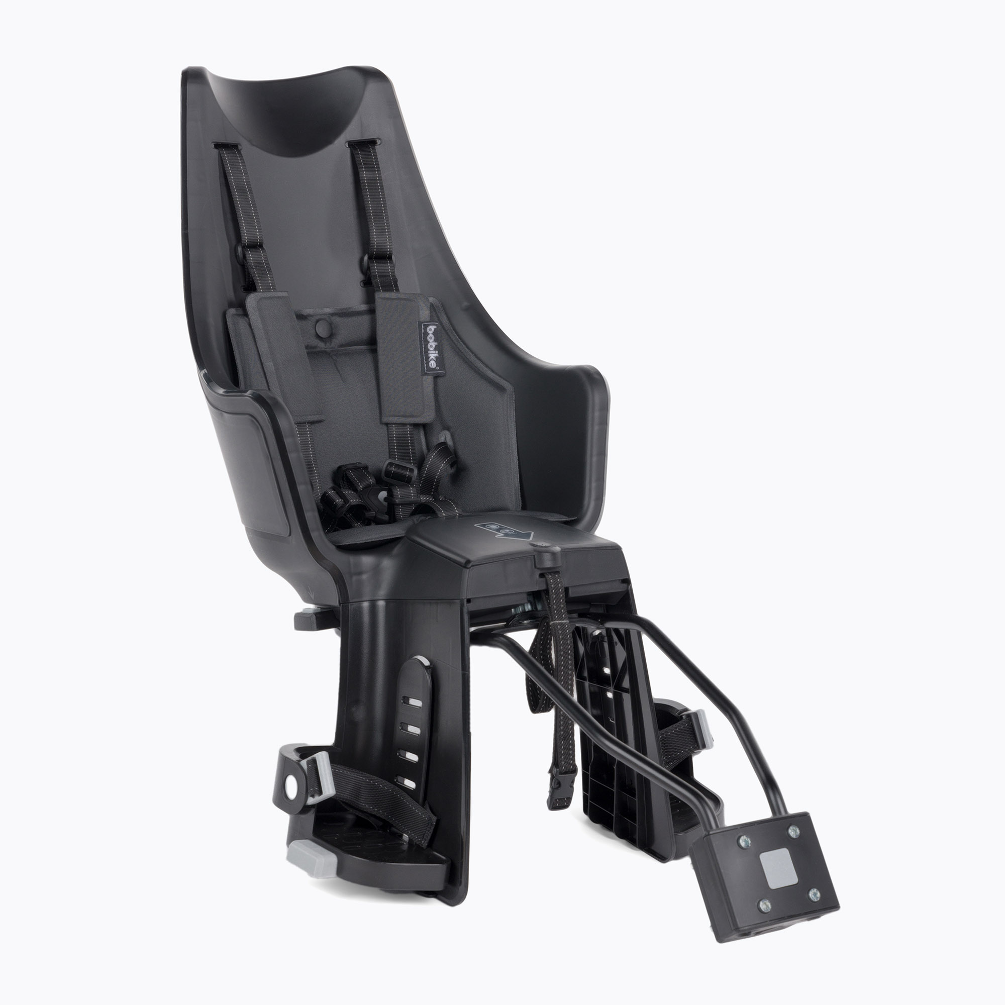 Rear frame bicycle seat bobike Exclusive Maxi Plus 1P black 8011100018