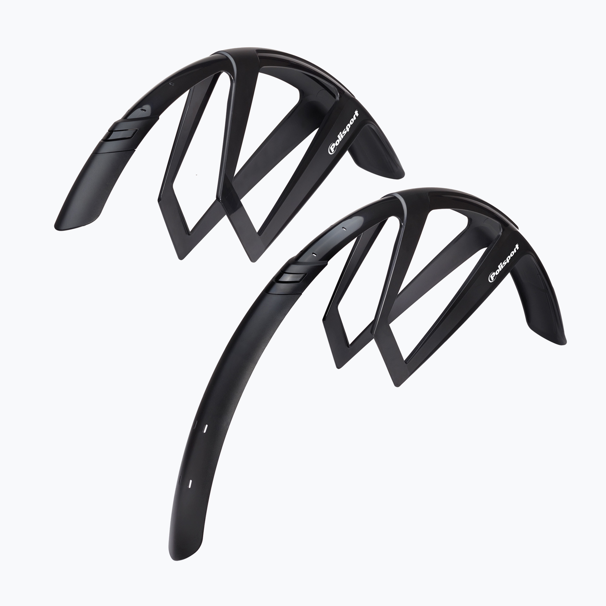 Polisport R-Mud Road Gravel set bike mudguards black (28")