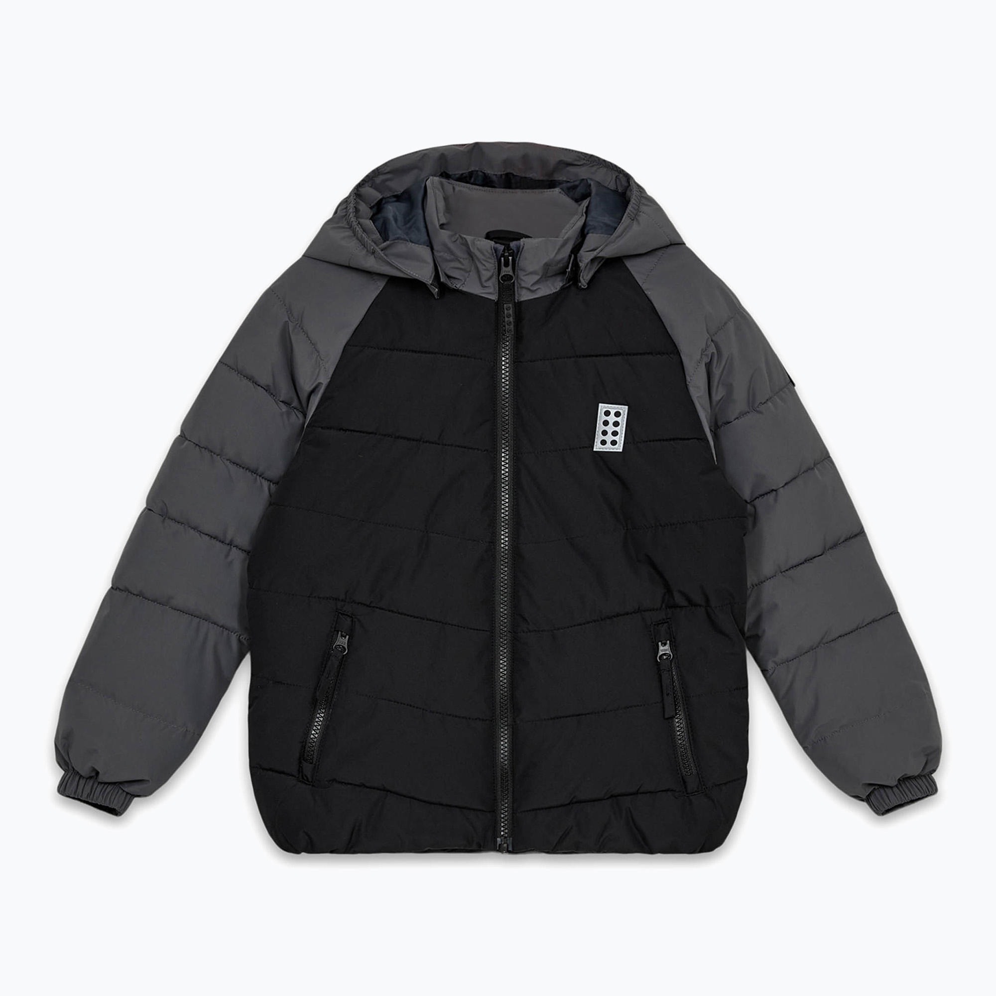 Children's insulated jacket LEGO Lwjipe 704 black (146)