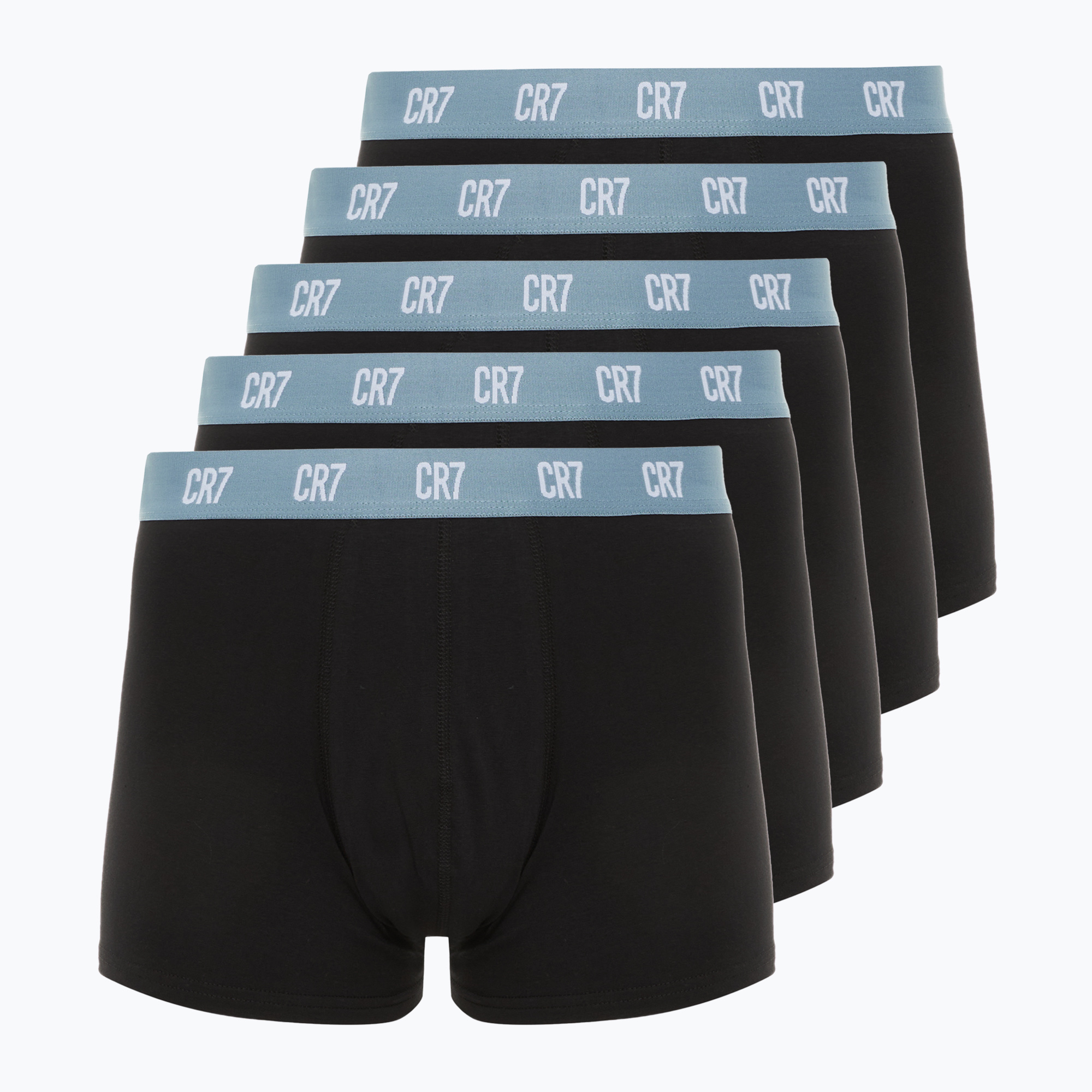 Men's trunks CR7 Basic Trunk 5 pairs 2329 black (S)