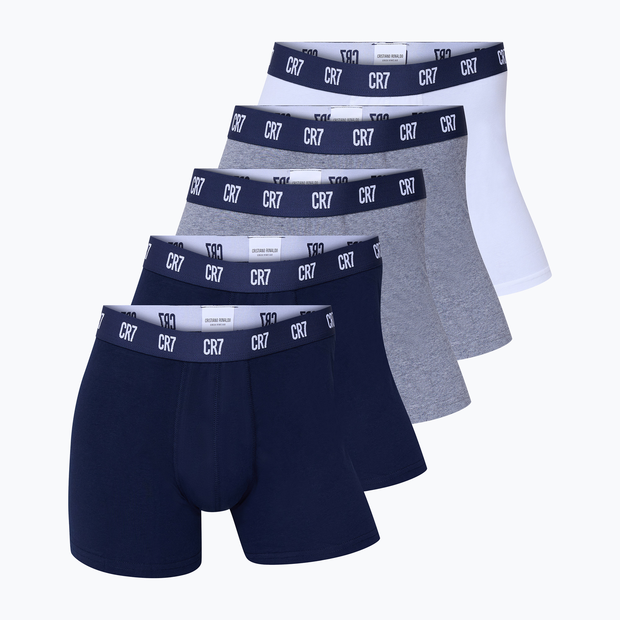 Men's trunks CR7 Basic Trunk 5 pairs 2336 multicolour
