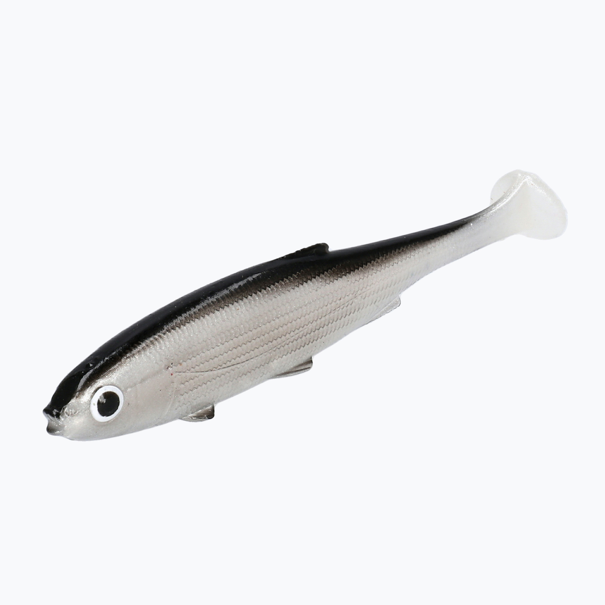 Mikado Real Fish rubber bait 4pc bleak PMRFR-10-BLEAK (10 cm)
