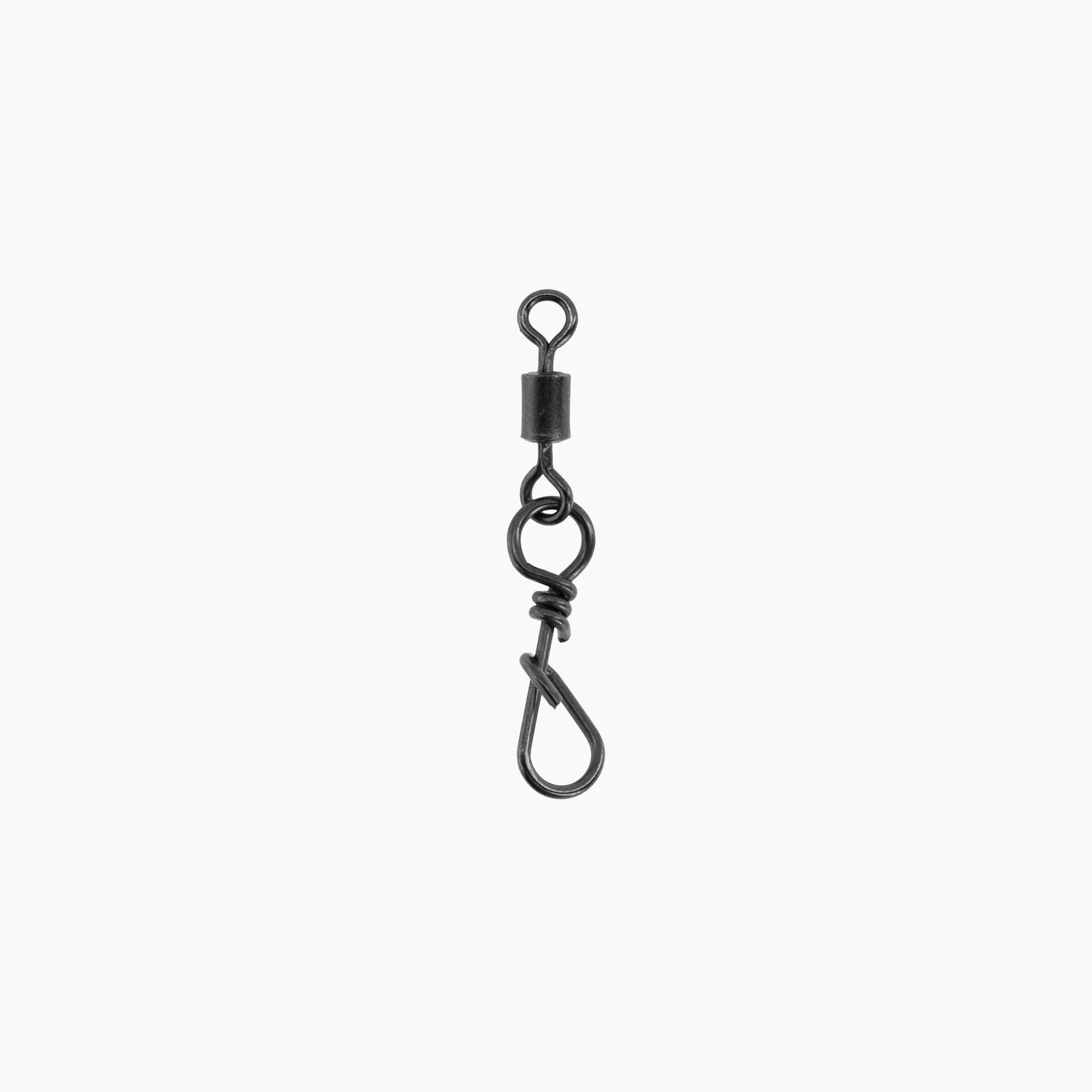 Mikado roller swivel snaps 10 pcs black AMA02-1010-L (L)