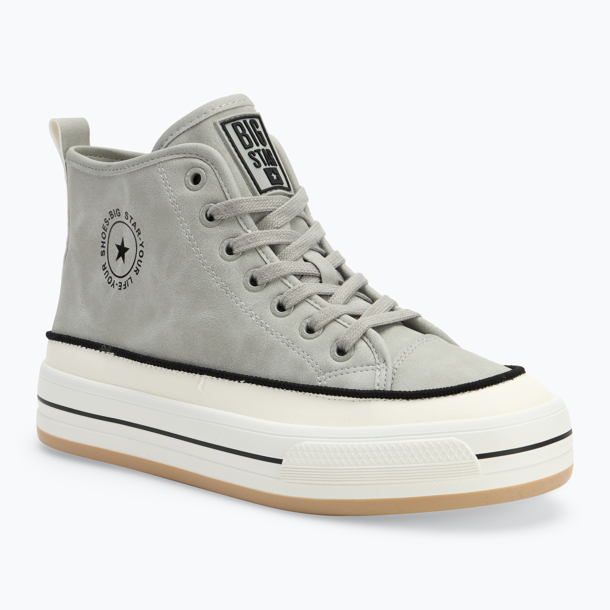 BIG STAR women's trainers OO274070 grey