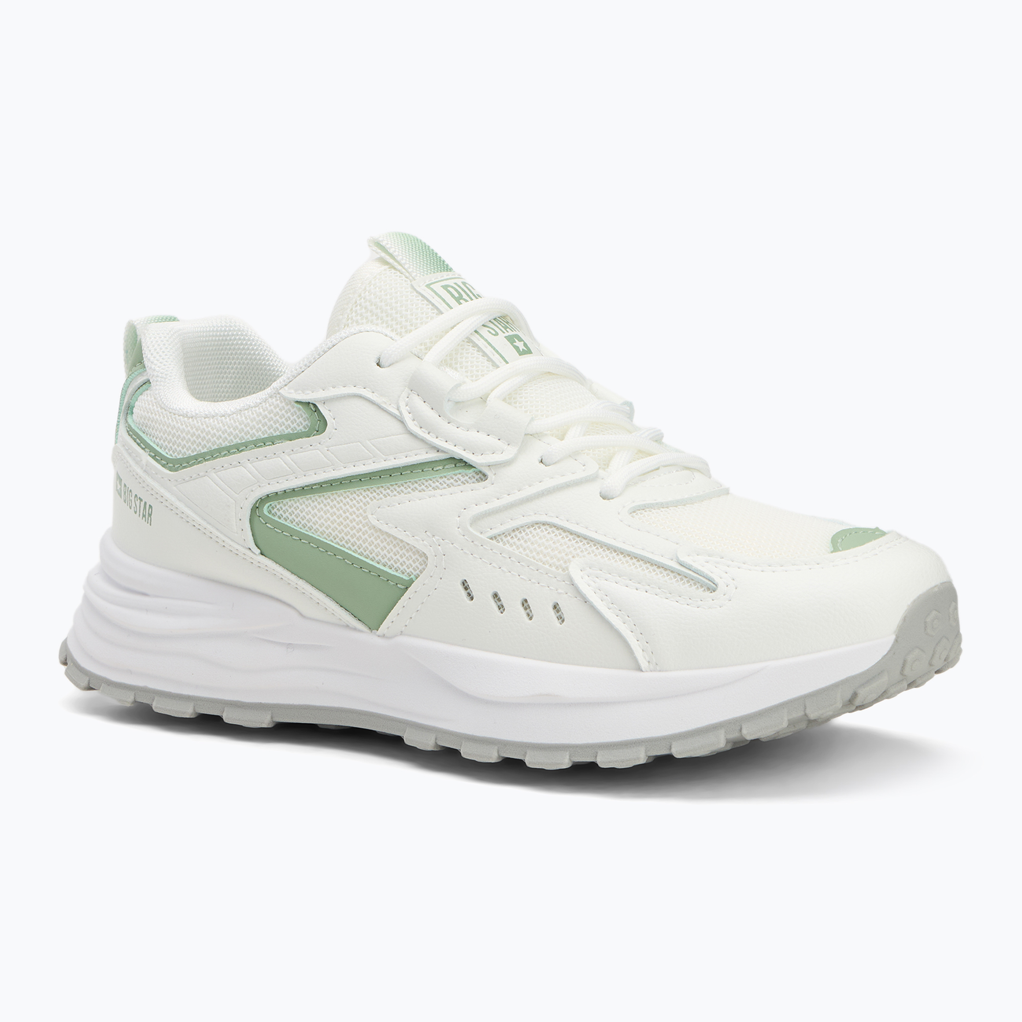 Women's shoes BIG STAR NN274A095 white/green (40 EU)