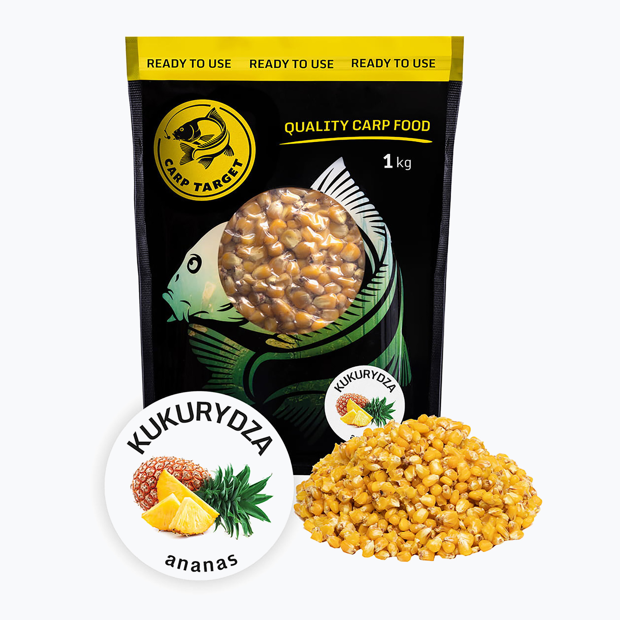 Carp Target pineapple fishing corn 0005 (1 kg)