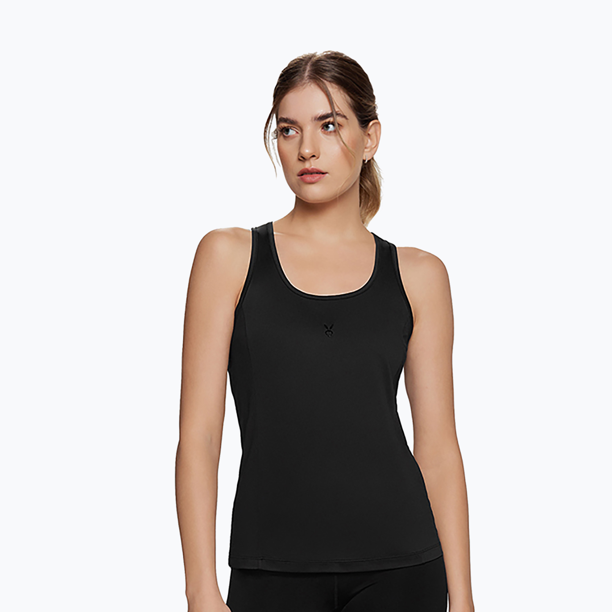 Women's workout tank top Cardio Bunny Dry black (L)