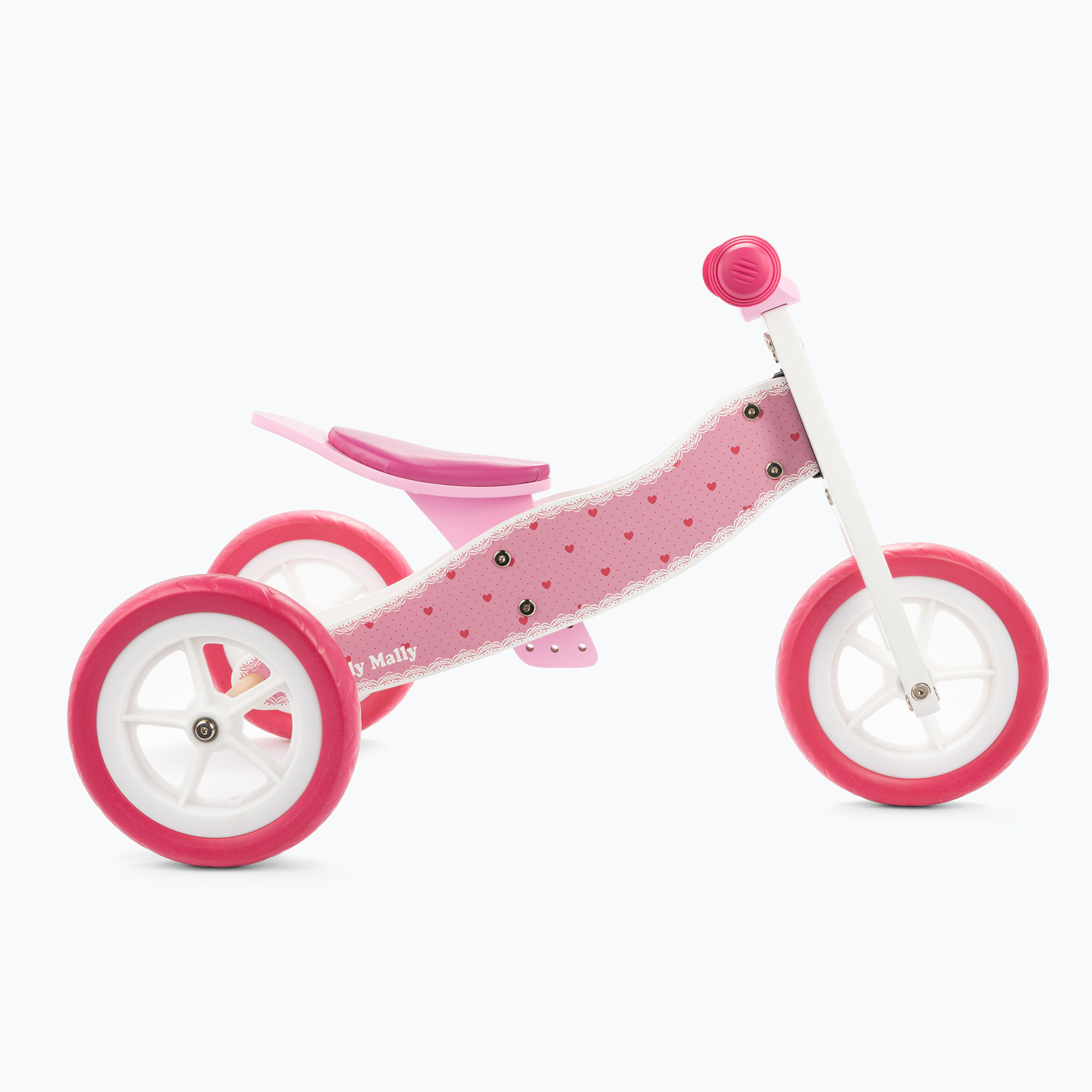 Milly Mally 2in1 tricycle Look pink 2772