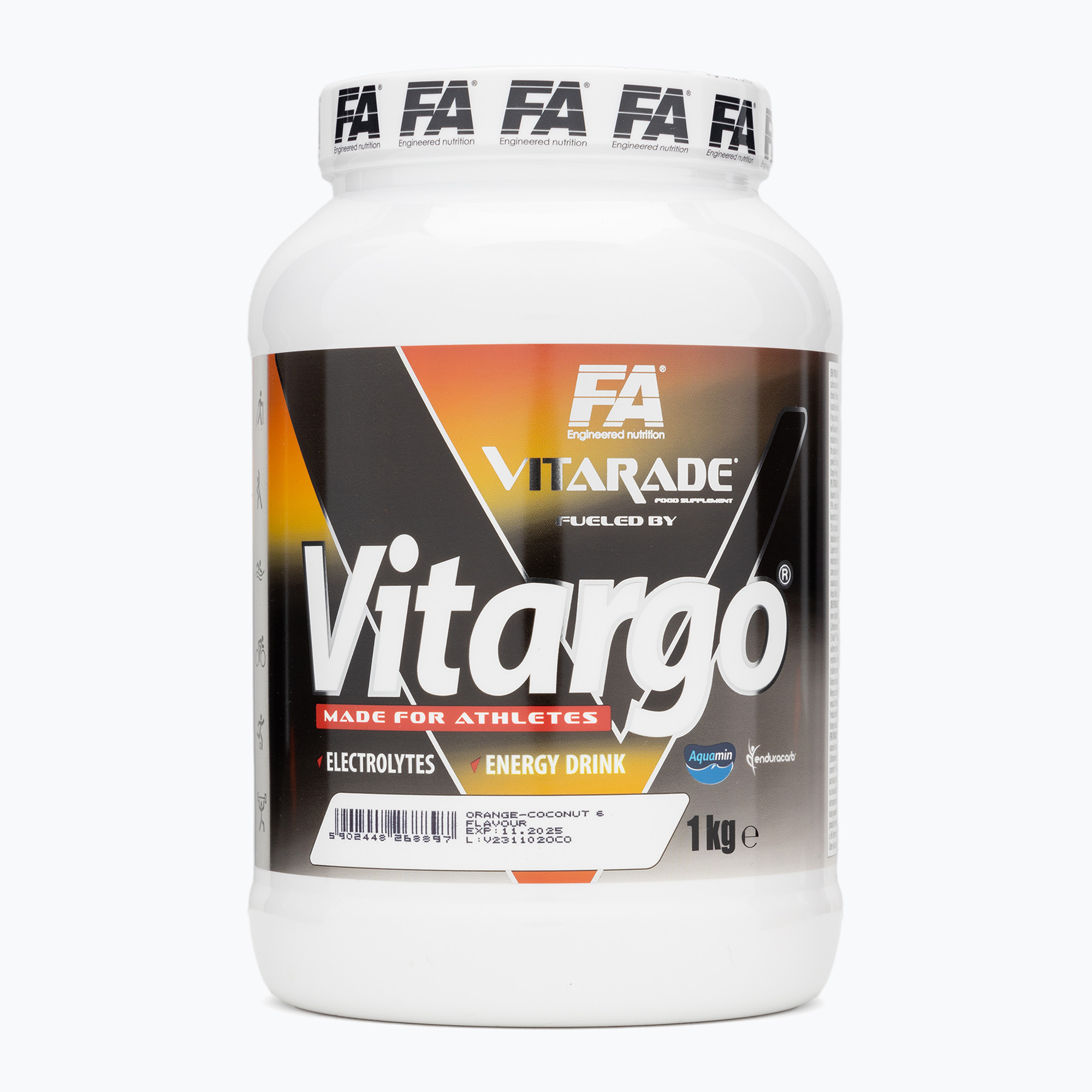 Carbohydrates Fitness Authority FA Vitargo Liquid Energy 1 kg orange/coconut
