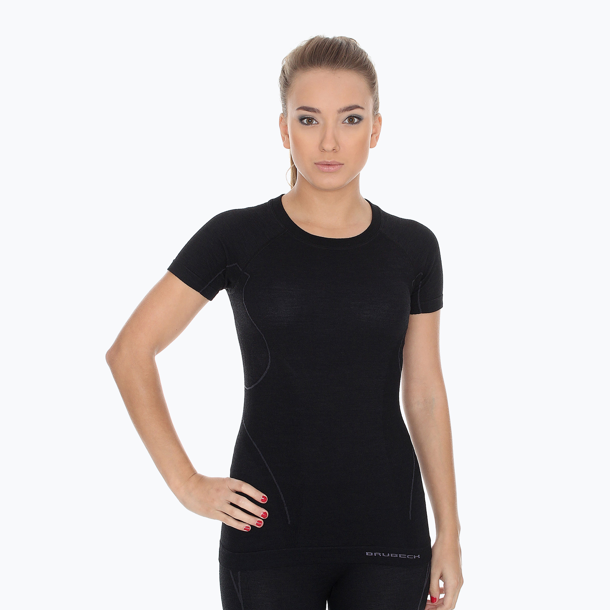 Women's thermal T-shirt Brubeck Active Wool 9947 SS11700 (L)