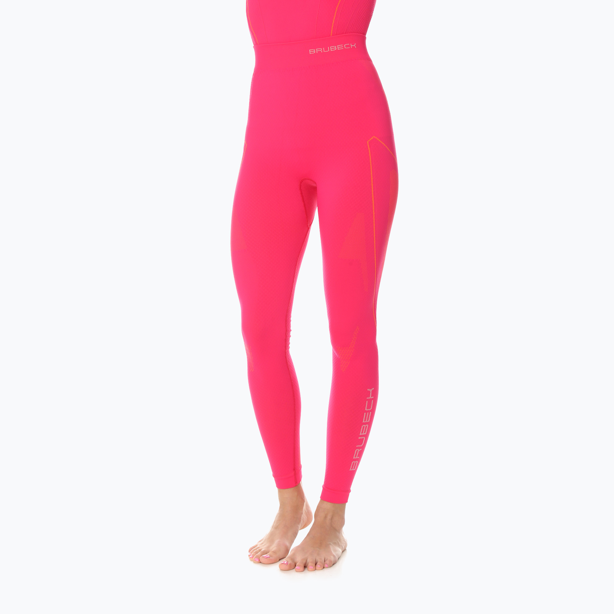 Women's thermo-active pants Brubeck Thermo 445A pink LE11870A (M)