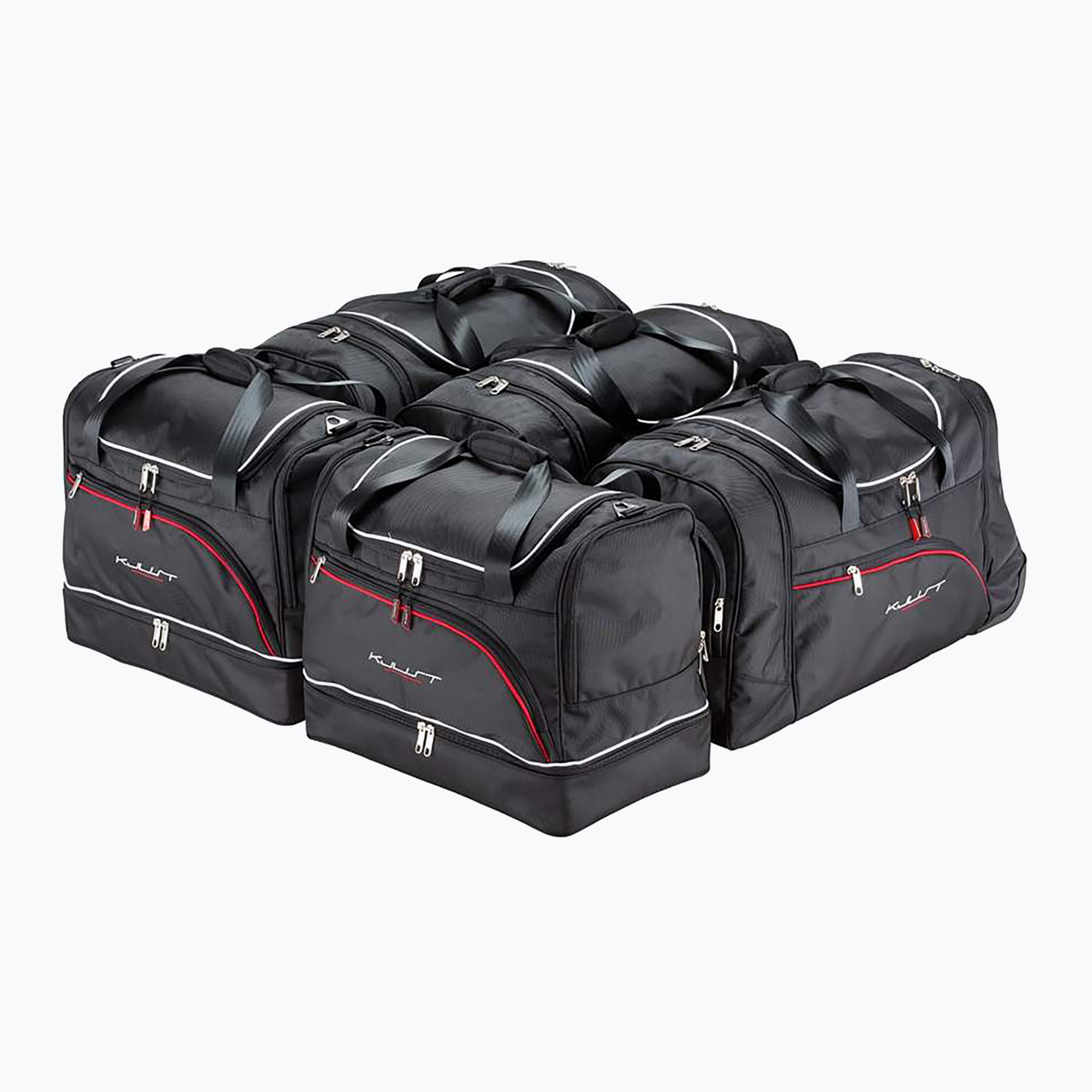Trunk bag set KJUSK Ford S-Max 2006-2015 5 pcs black