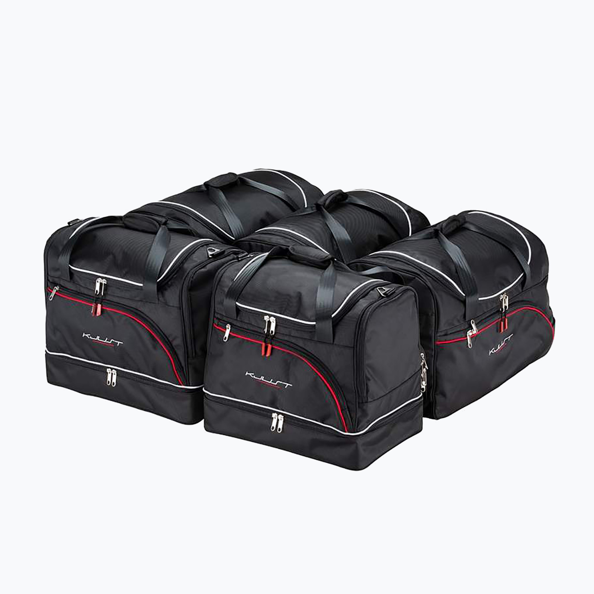 Trunk bag set KJUST Volvo S90 HEV 2016+ 5 pcs. black