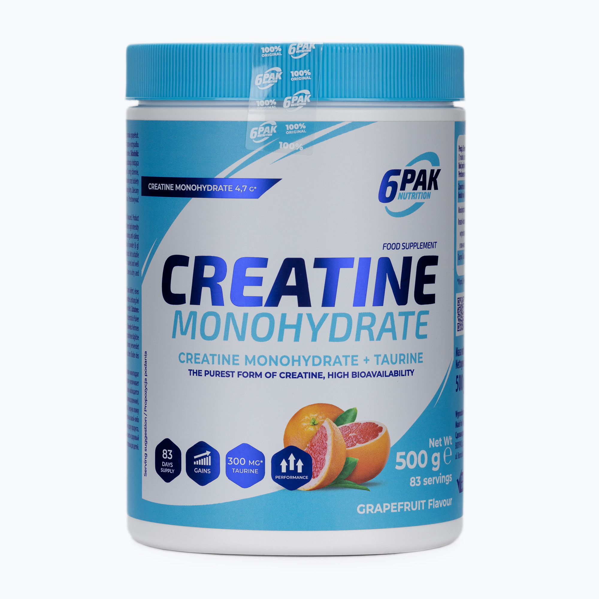 Creatine Monohydrate 6PAK creatine 500g grapefruit PAK/137#GREJP (500 g)