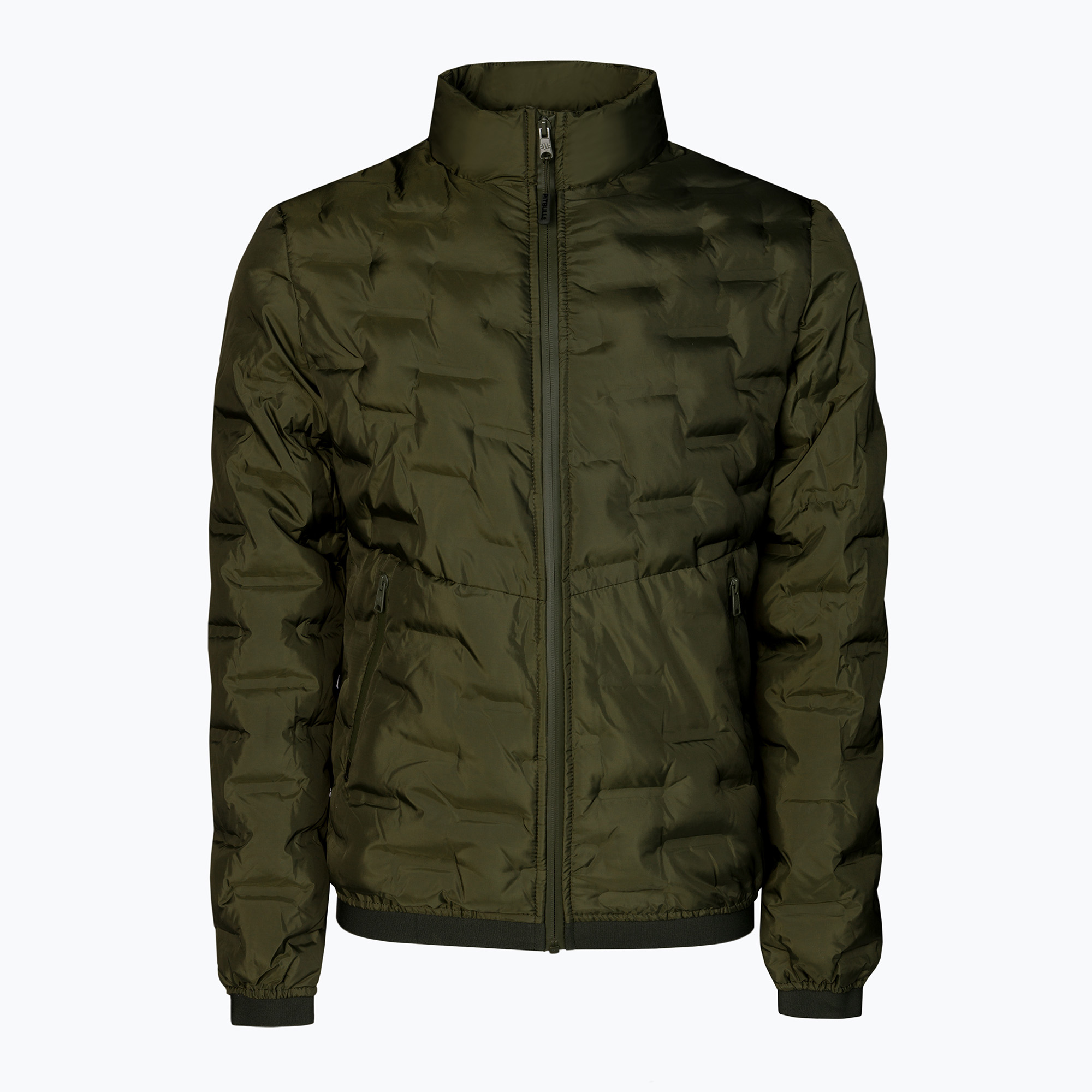 Men's down jacket Pitbull West Coast Overton dark olive