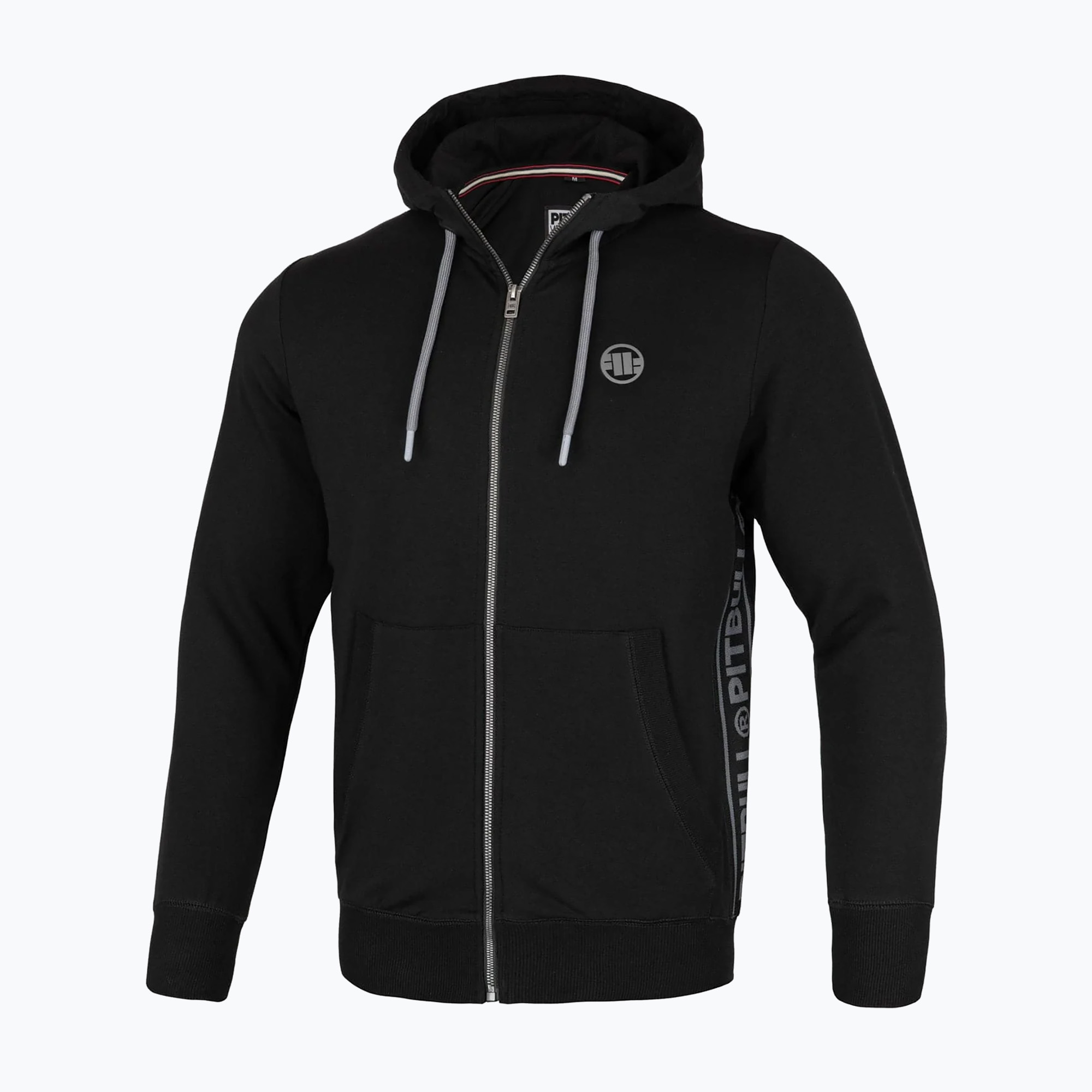 Men's Pitbull West Coast Lotus Hooded Zip sweatshirt black (S)