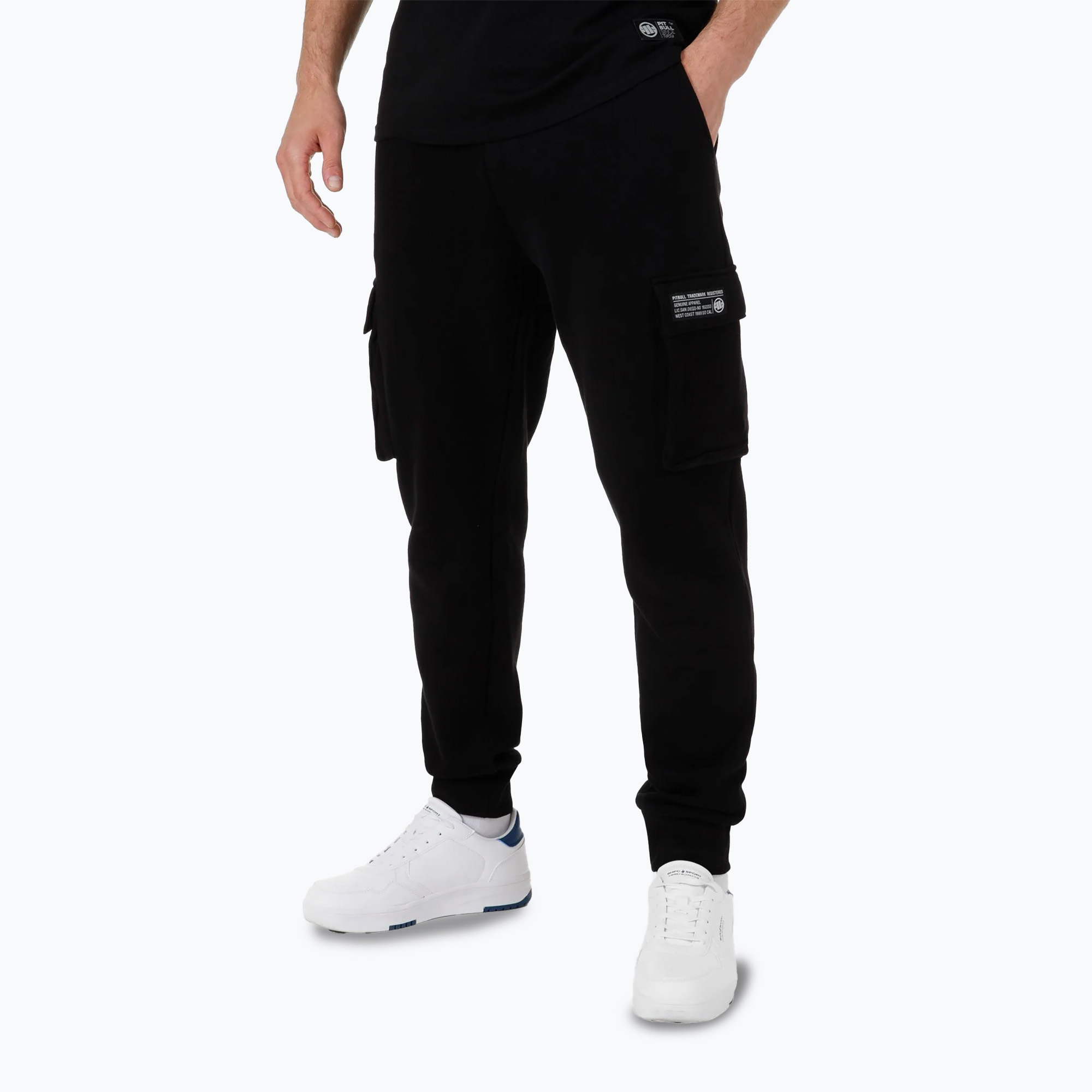 Men's Pitbull Cypress Sport Cargo trousers black (M)