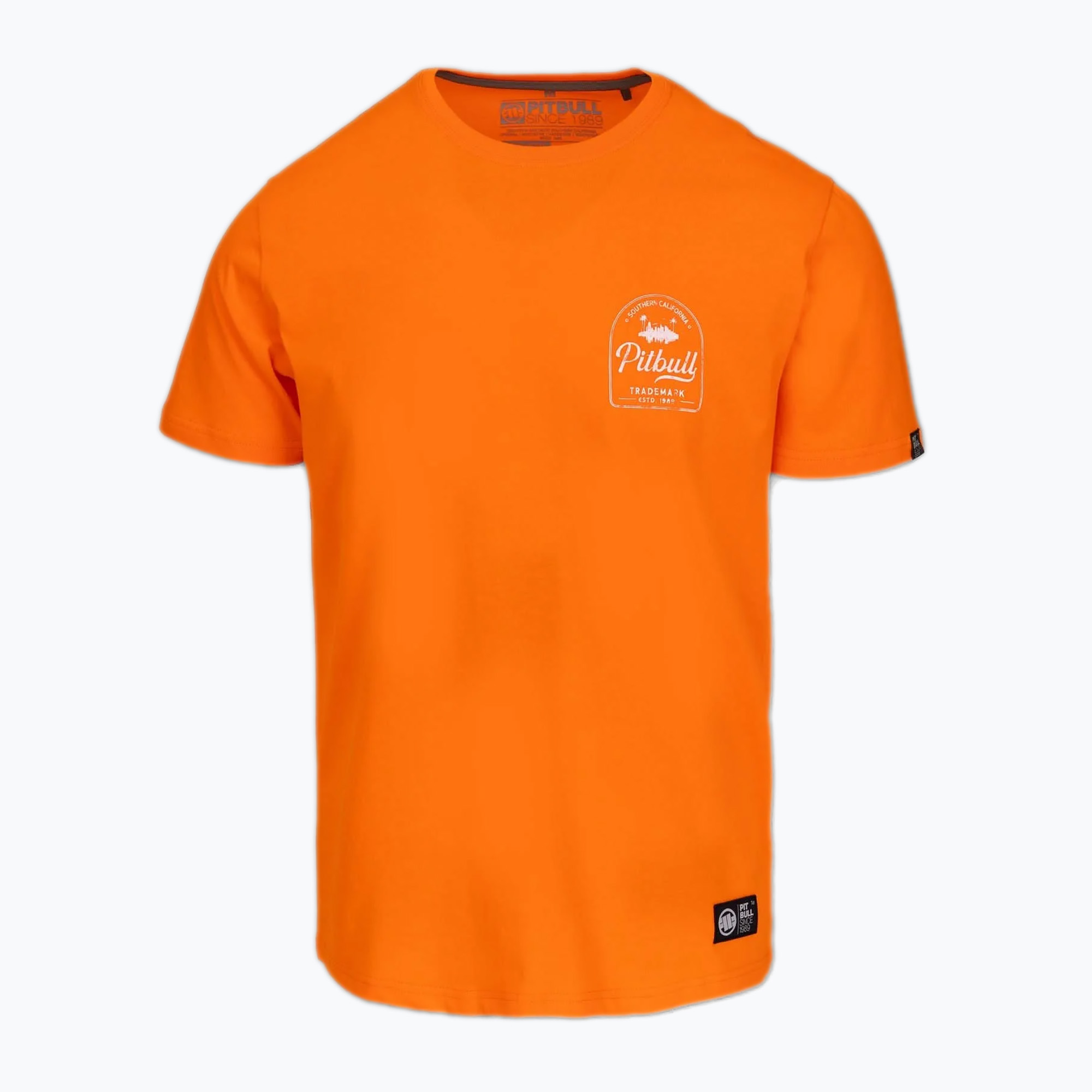 Men's T-shirt Pitbull So Cal orange (M)