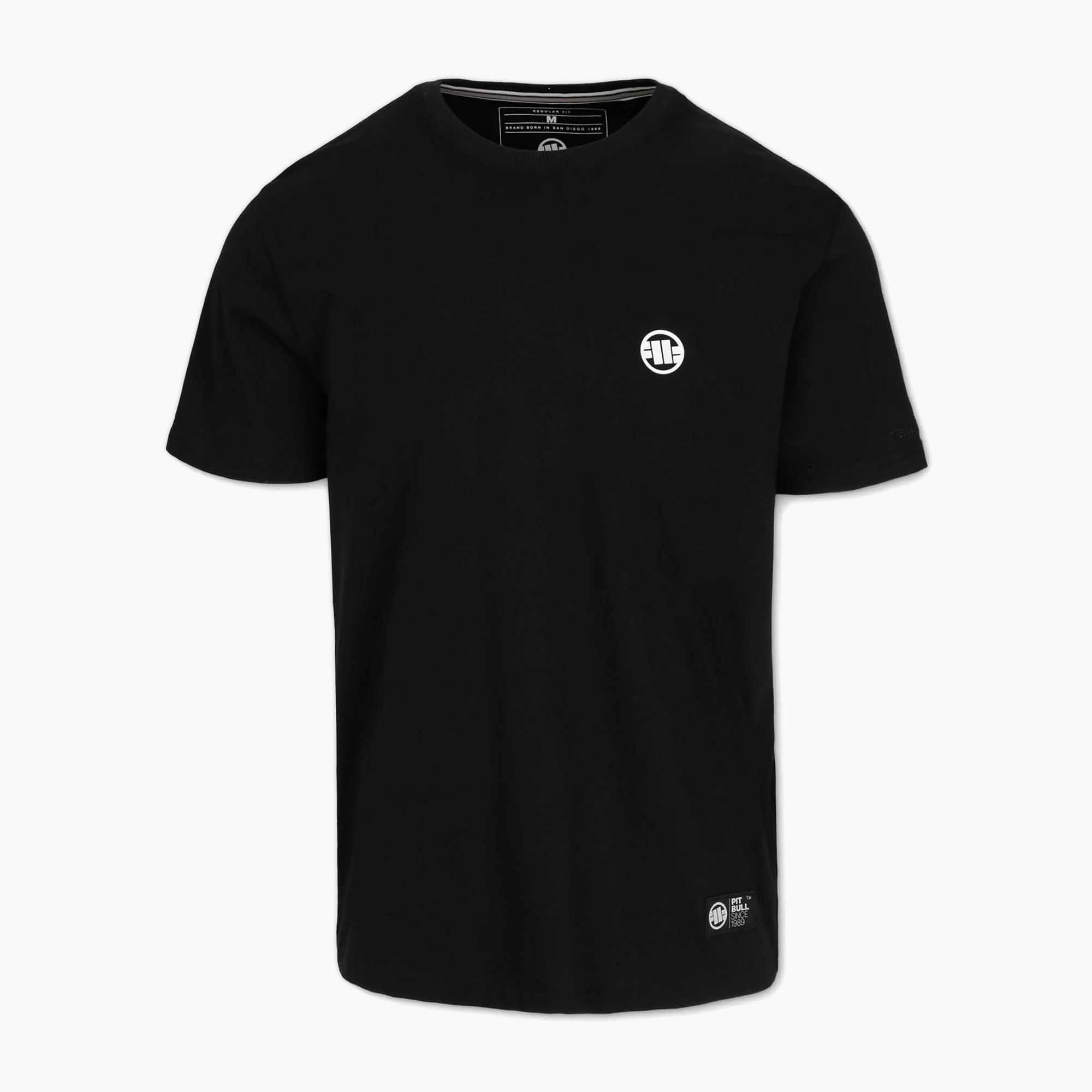 Men's T-shirt Pitbull Small Logo black (L)