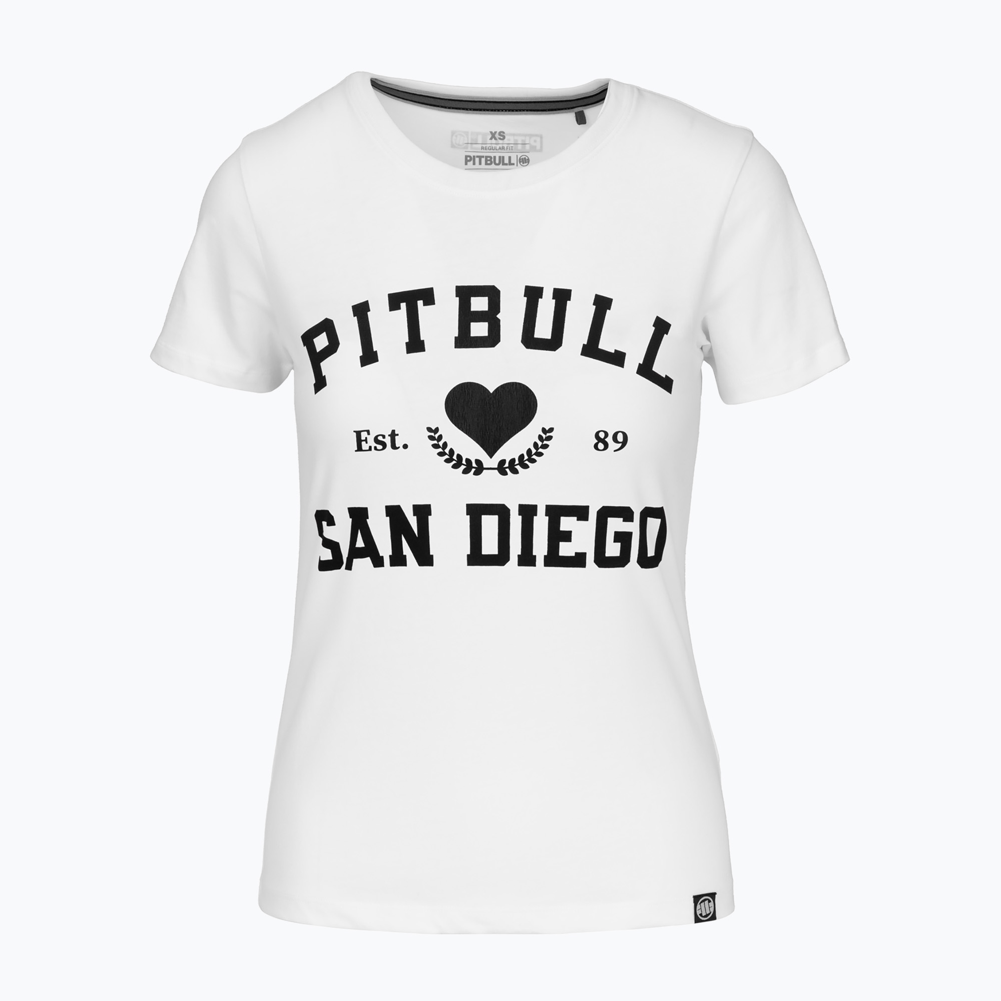 Pitbull Love PB women's t-shirt white