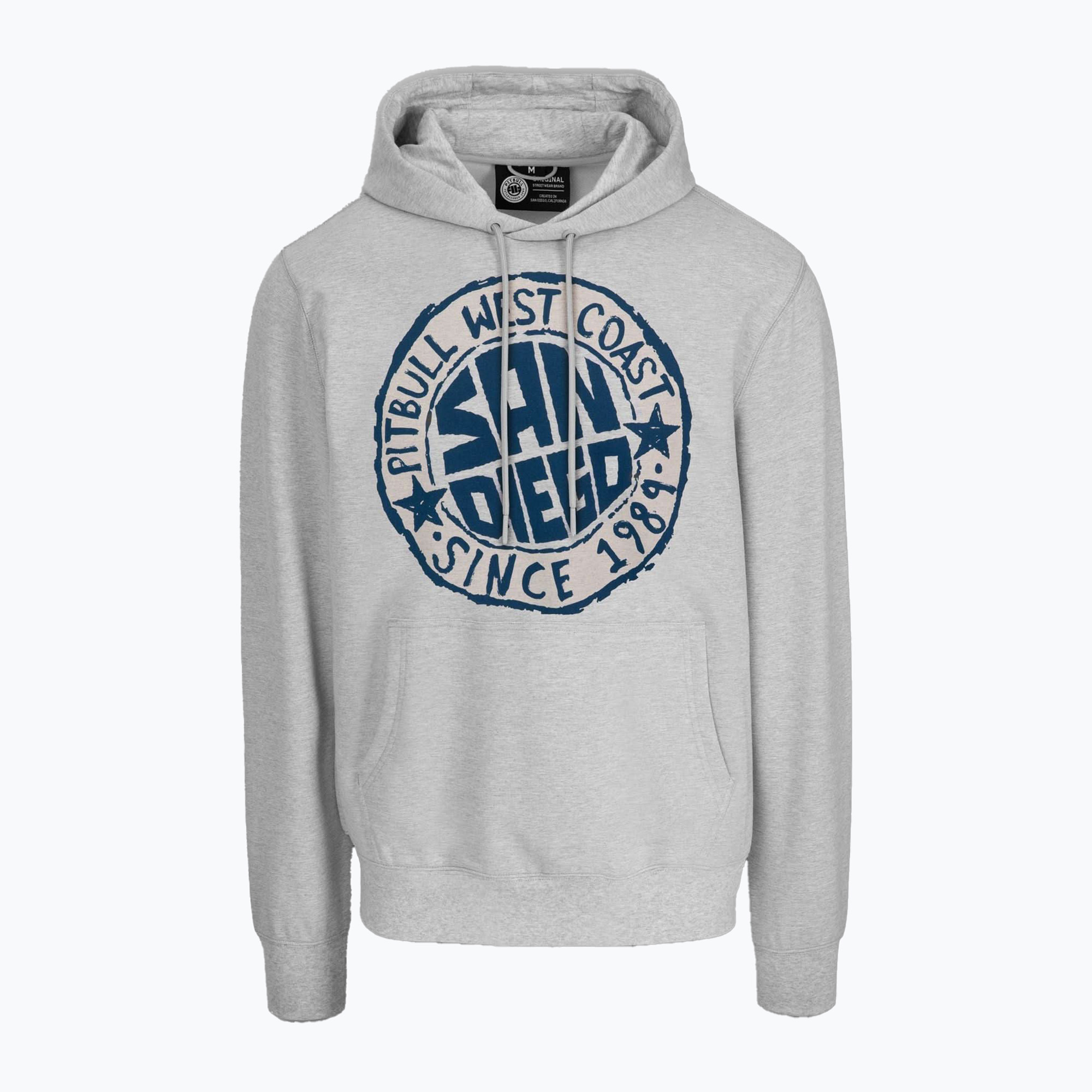 Pitbull San Diego Sun Hooded Sweatshirt grey/melange (L)