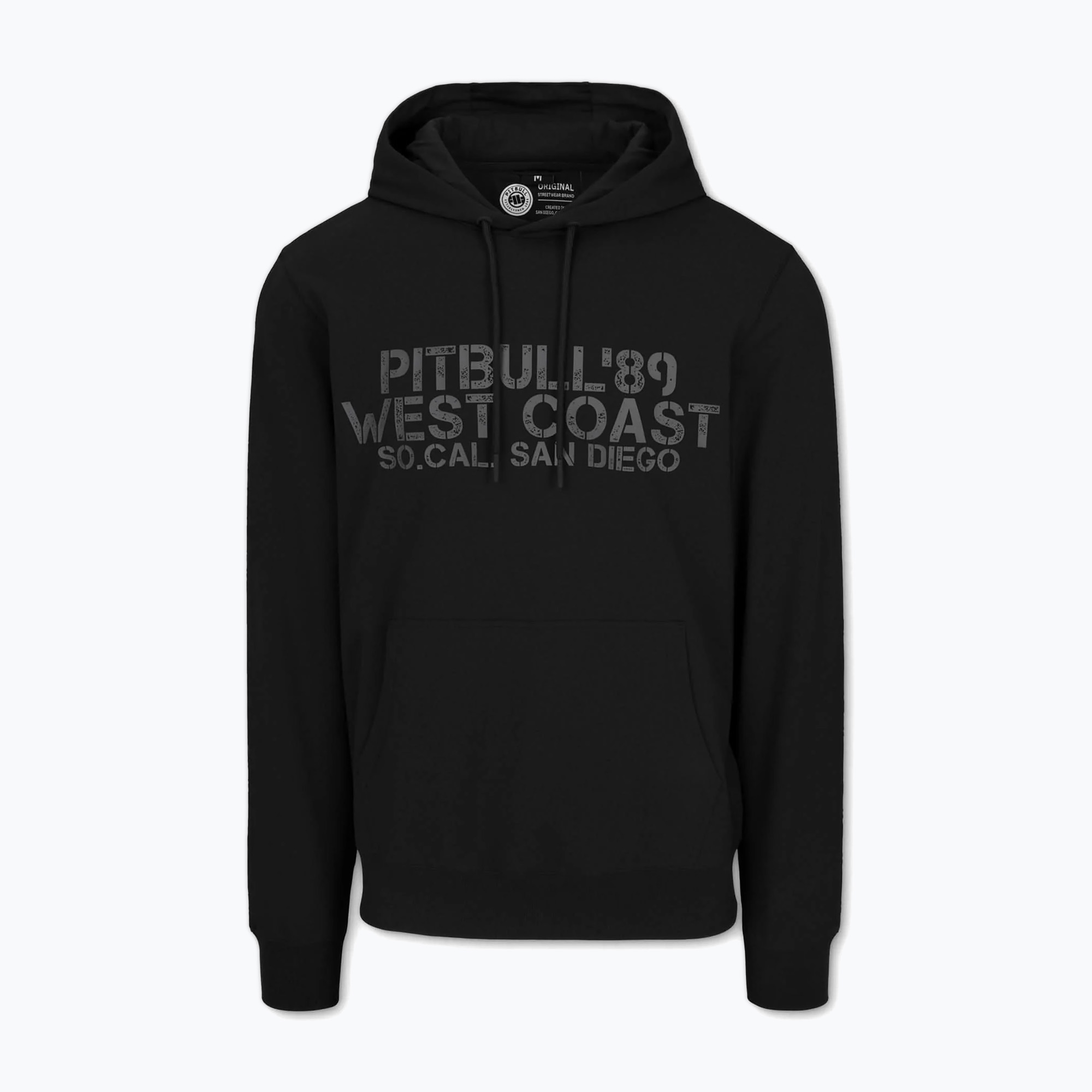 Men's sweatshirt Pitbull Driving Hooded Sweatshirt black (M)