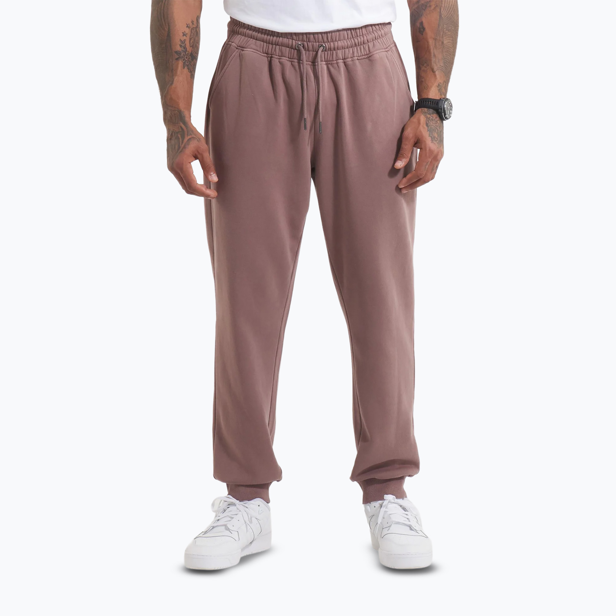 Men's trousers Pitbull Lancaster 2 Track Pants washed burgundy (S)