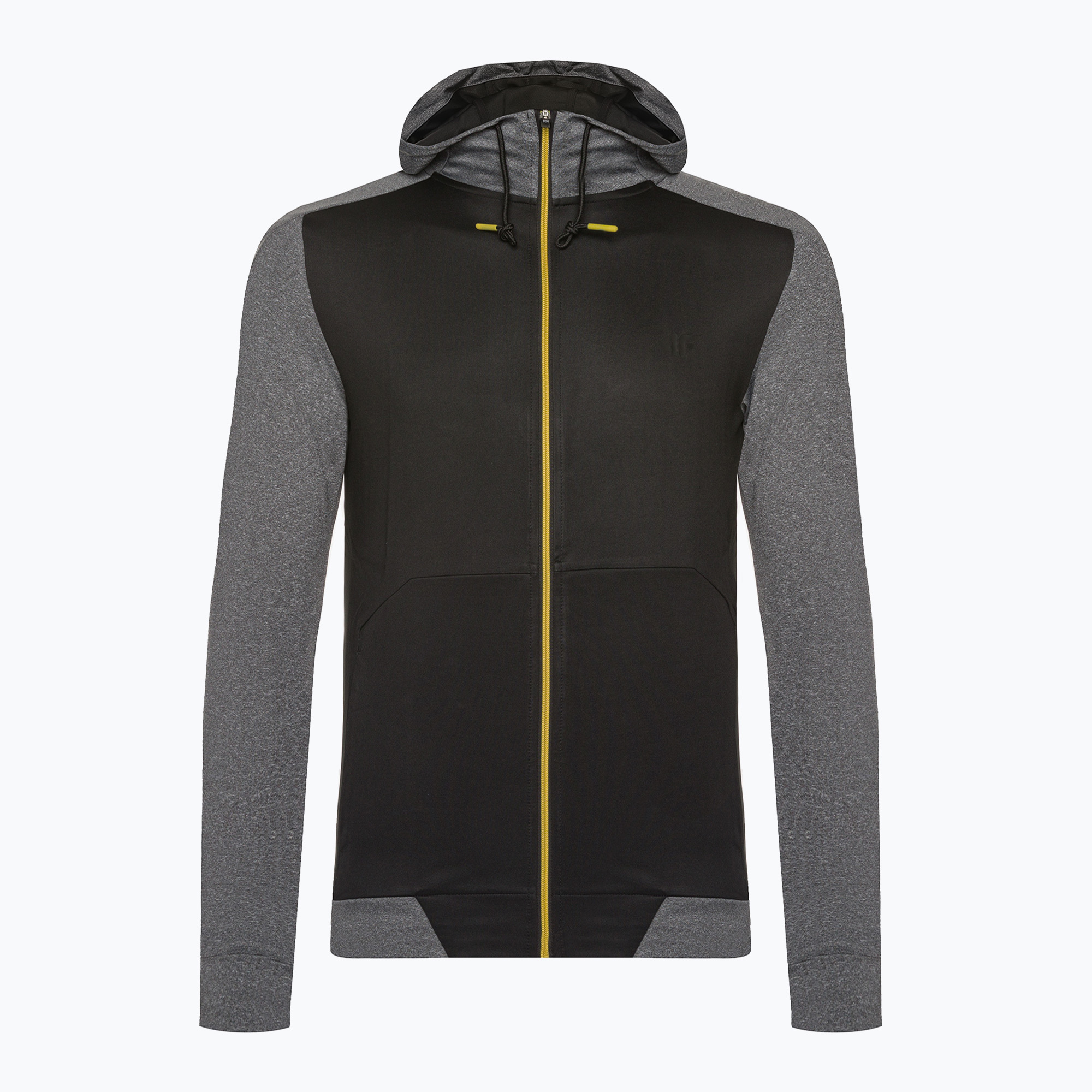 Men's 4F training sweatshirt black H4Z22-BLMF010