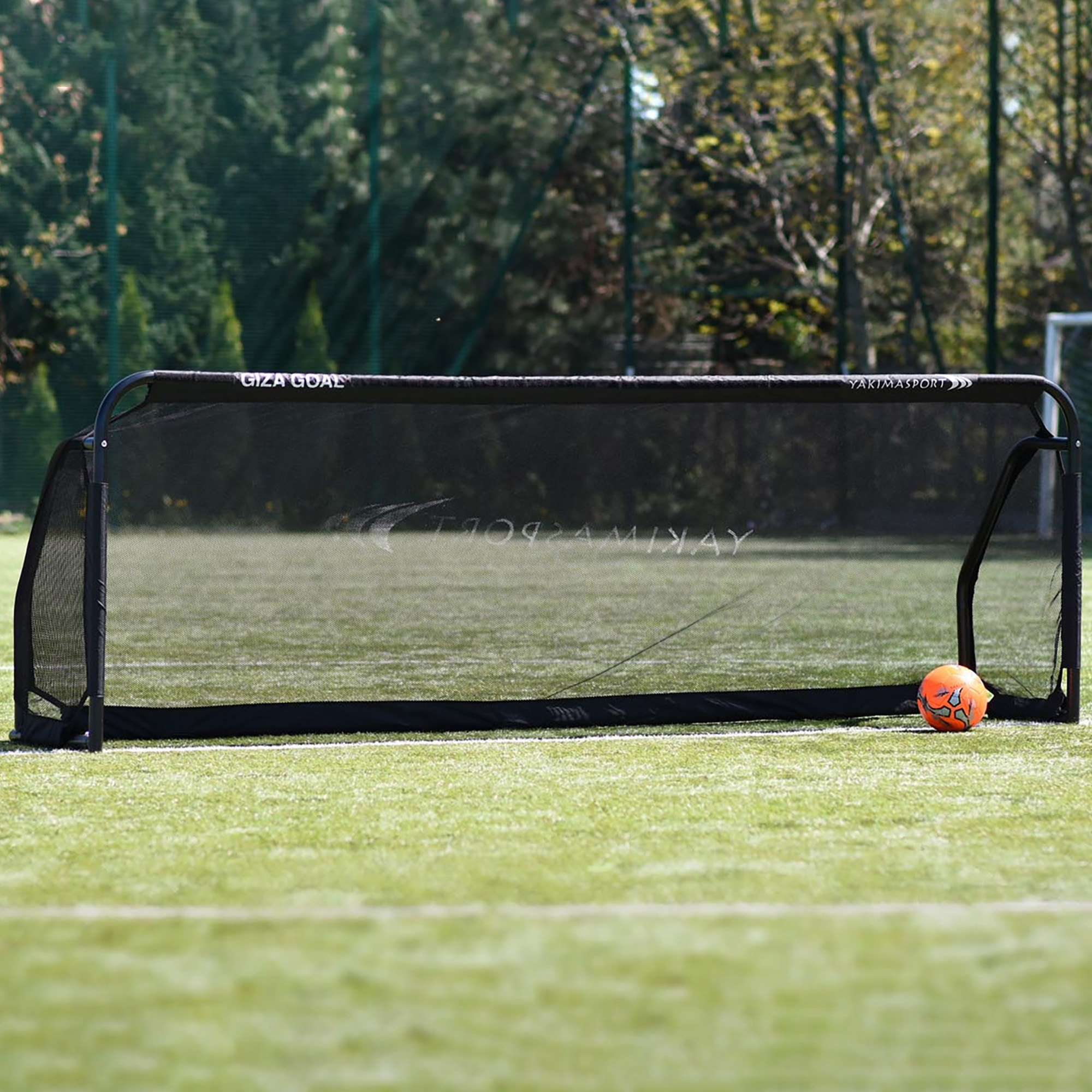 Yakimasport GIZA Skrzat football goal 300 X 100 cm black 100564 (300 x 100 cm)
