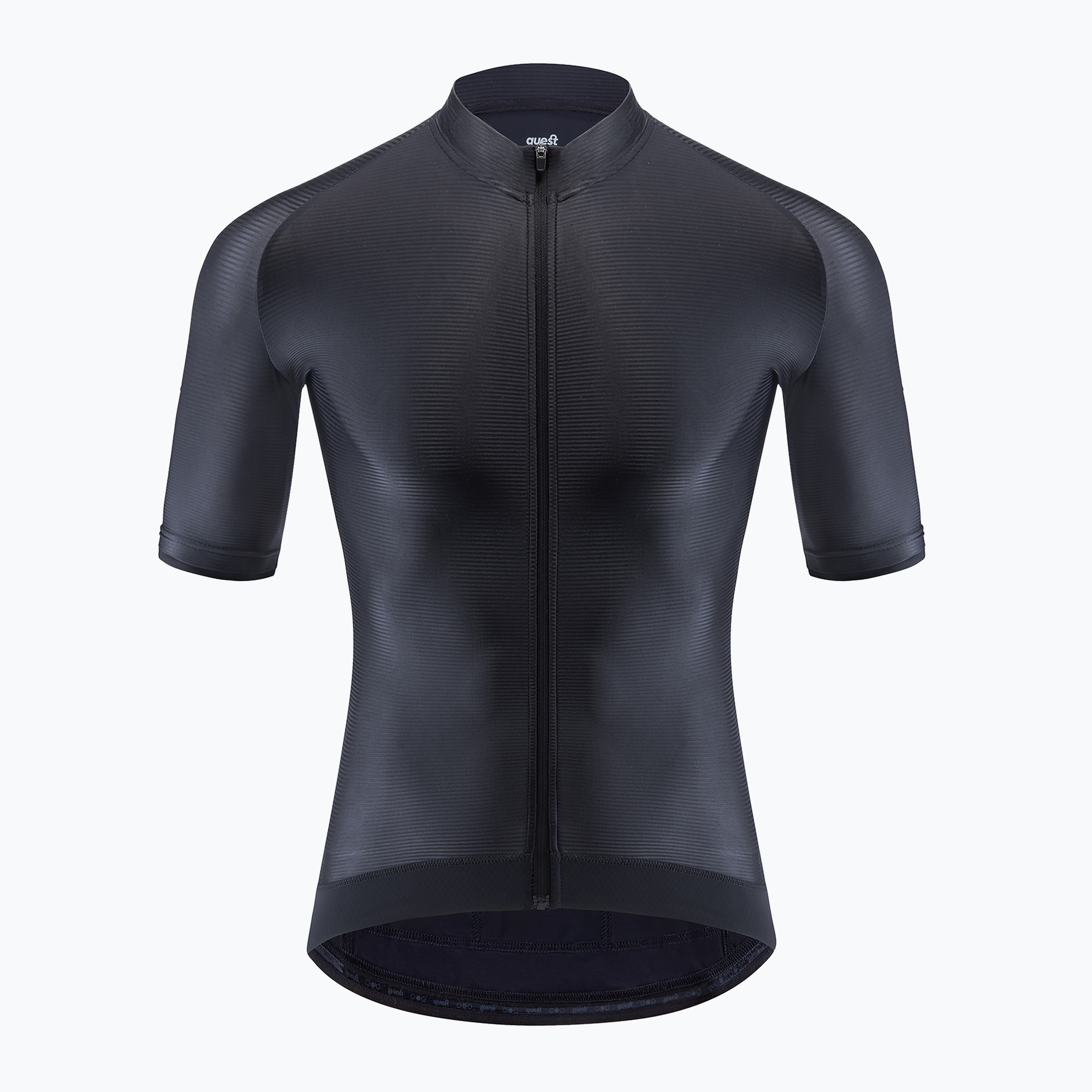 Men's cycling jersey Quest Stone black (M)