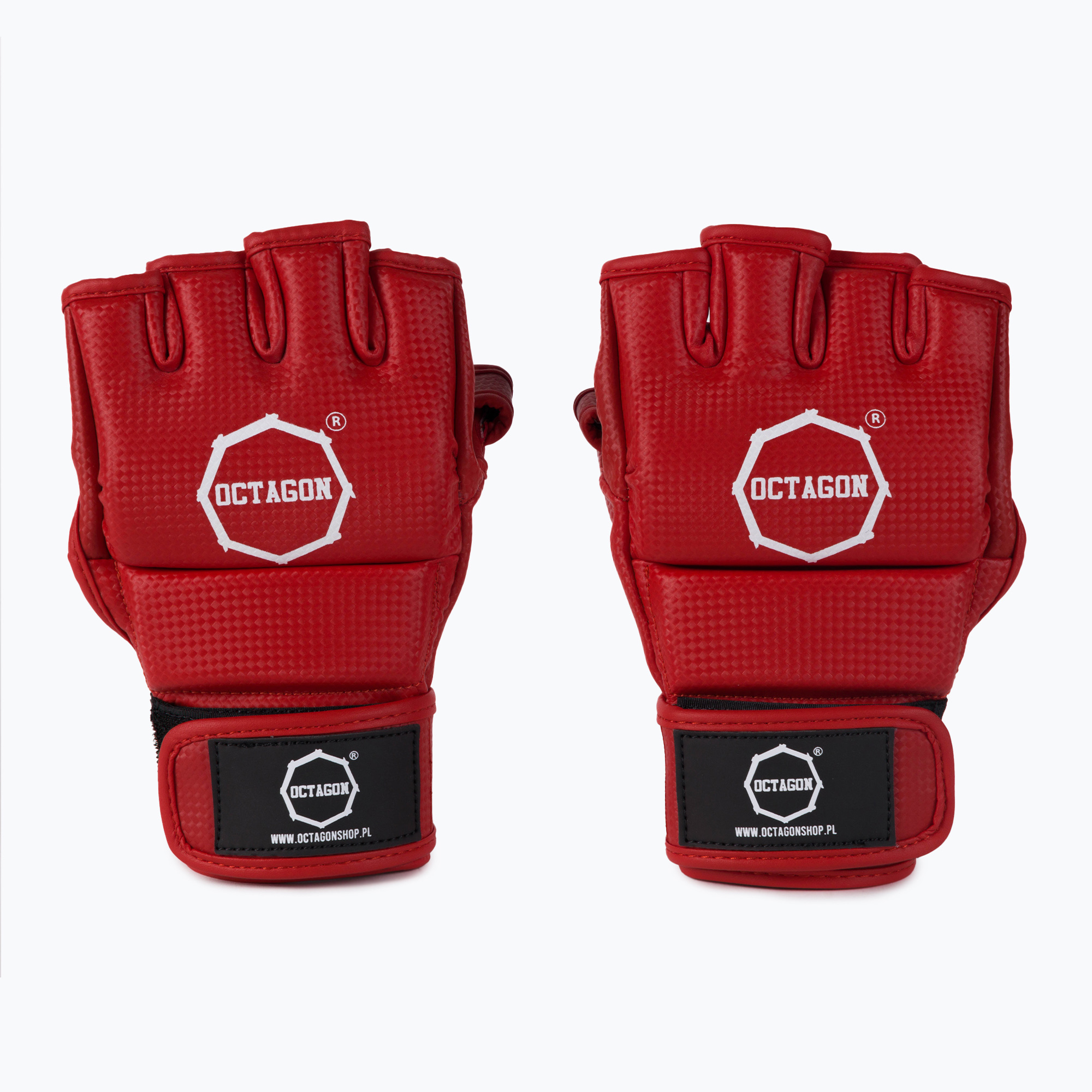 Octagon Kevlar MMA grappling gloves red (L)