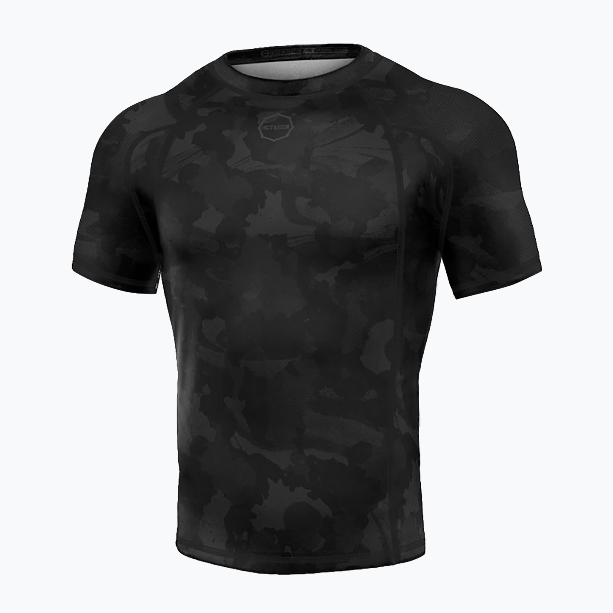 Men's Octagon Premium Camo Night black Rashguard (XL)