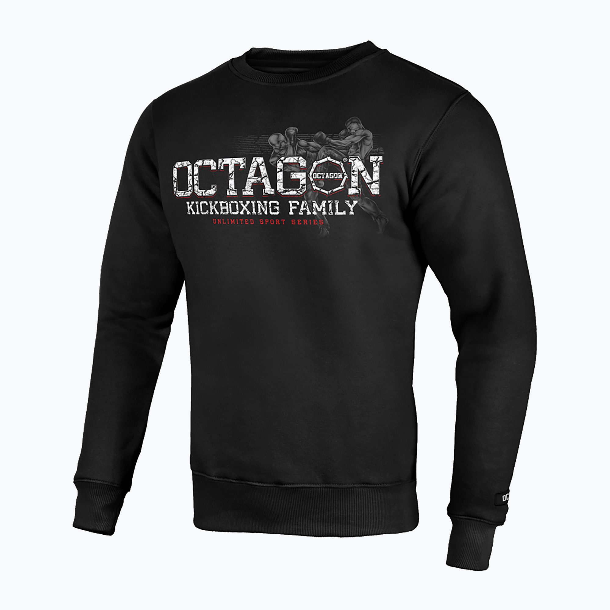 Octagon Kickboxing Family men's sweatshirt black (XL)