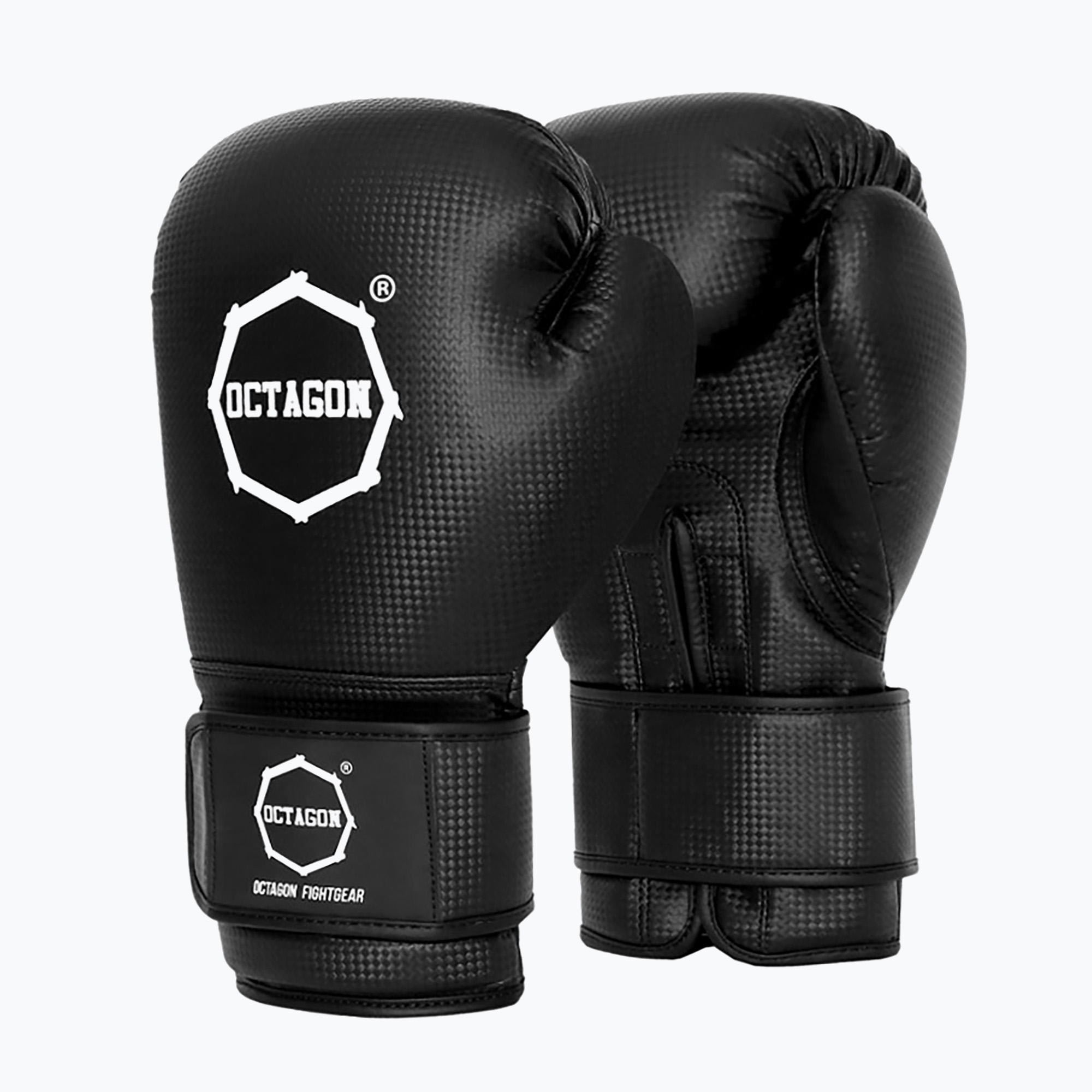 Octagon Kevlar boxing gloves black