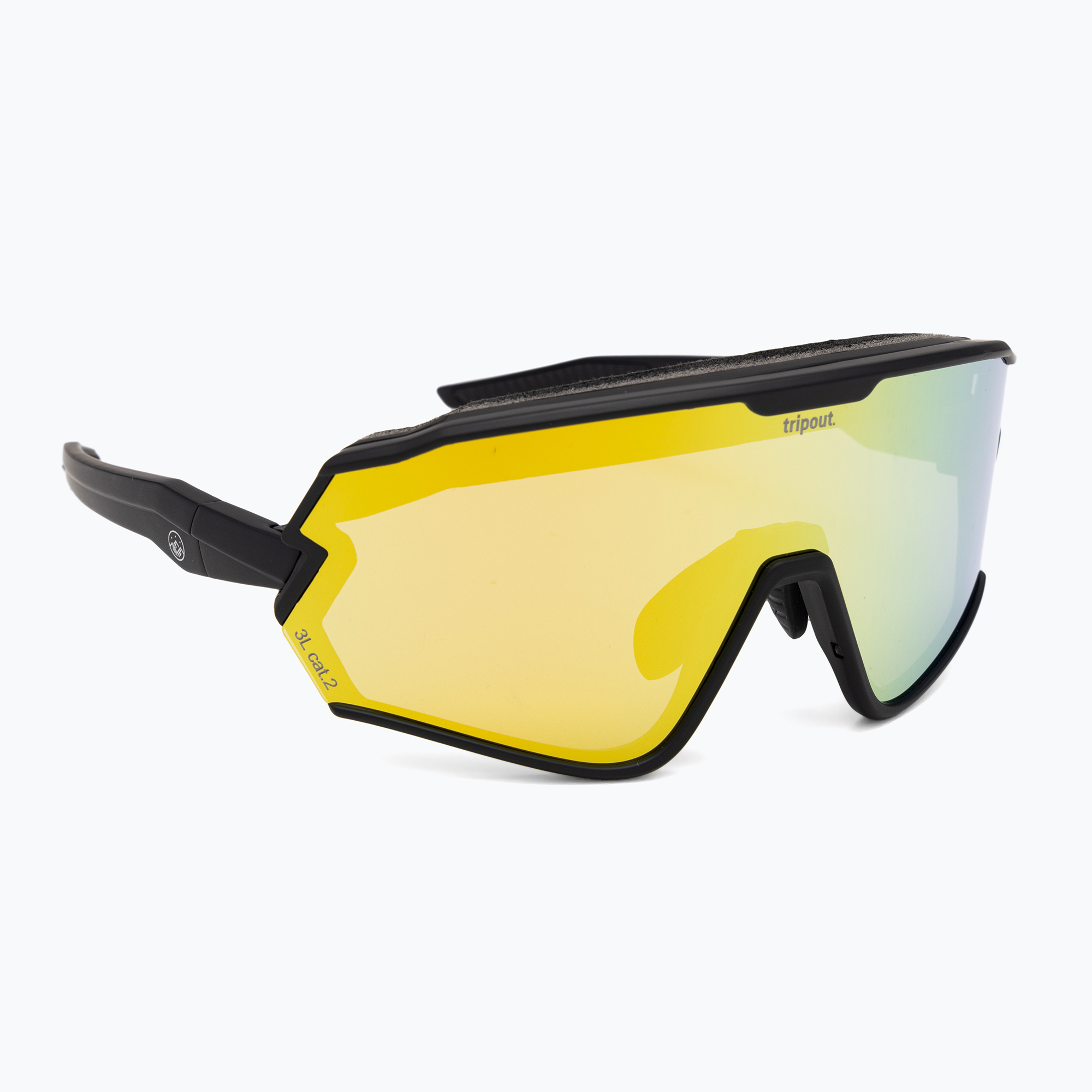 Tripout Infinity black/gold axiom sunglasses