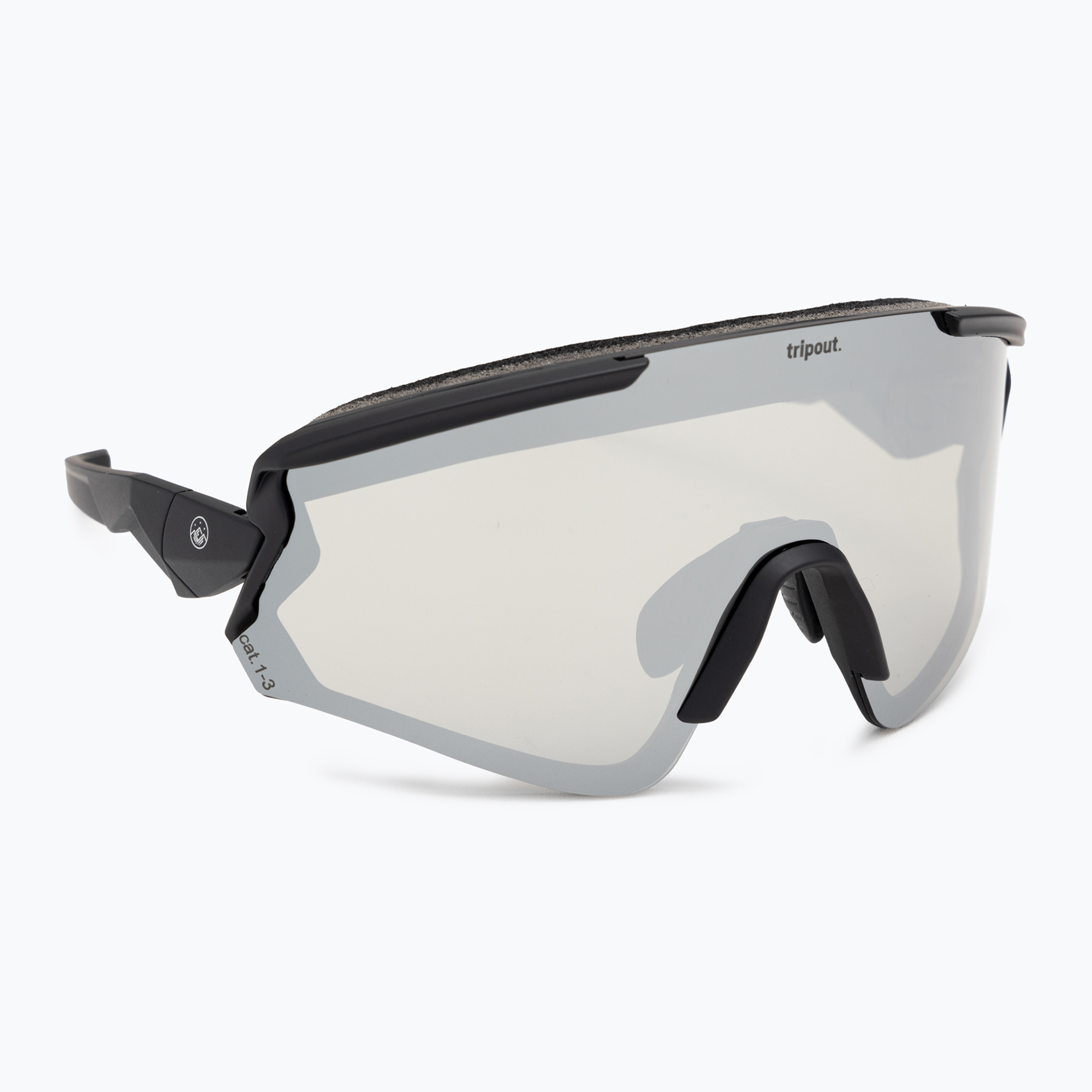 Tripout Eternity black/smart dark silver photochromic sunglasses