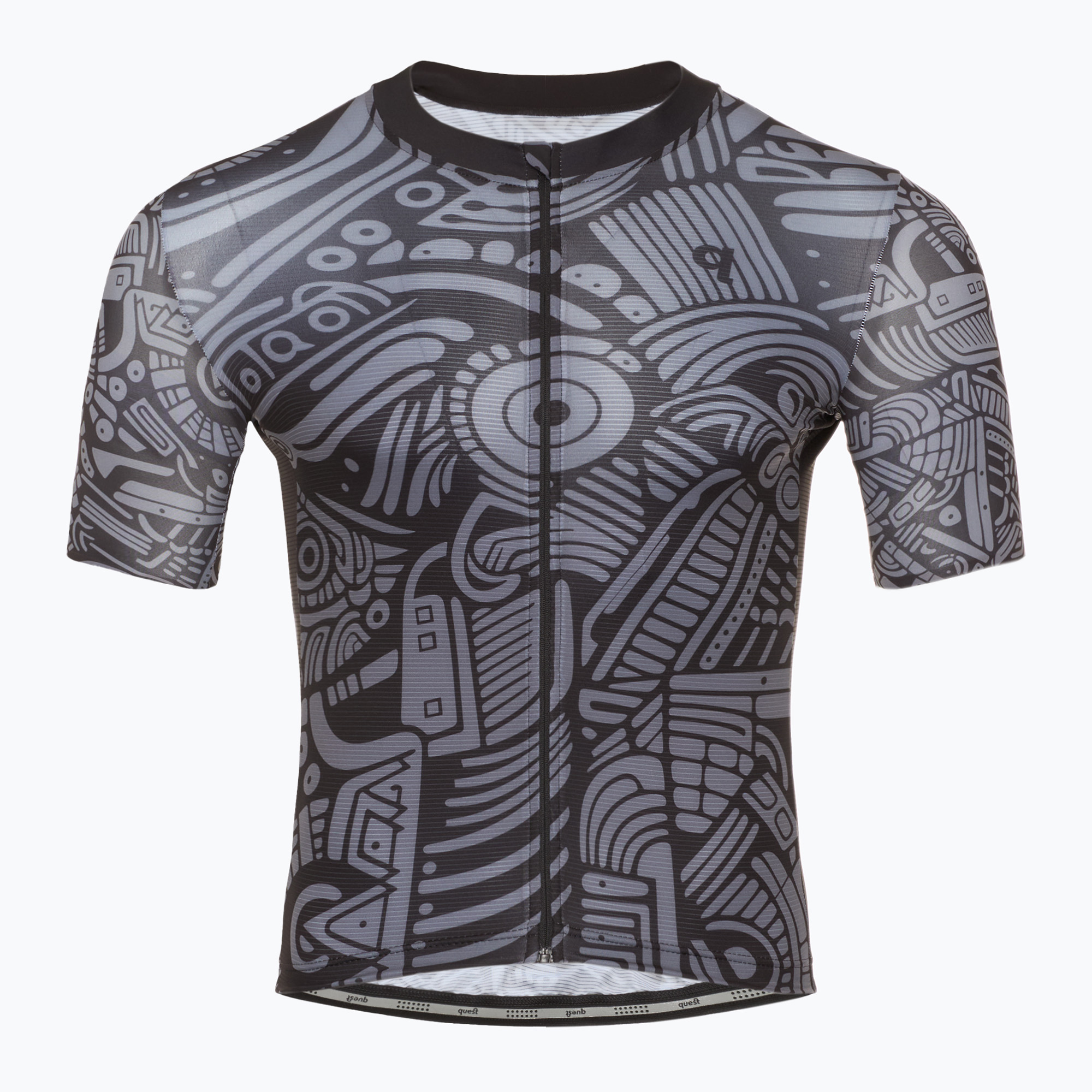 Men's cycling jersey Quest Grey (S)