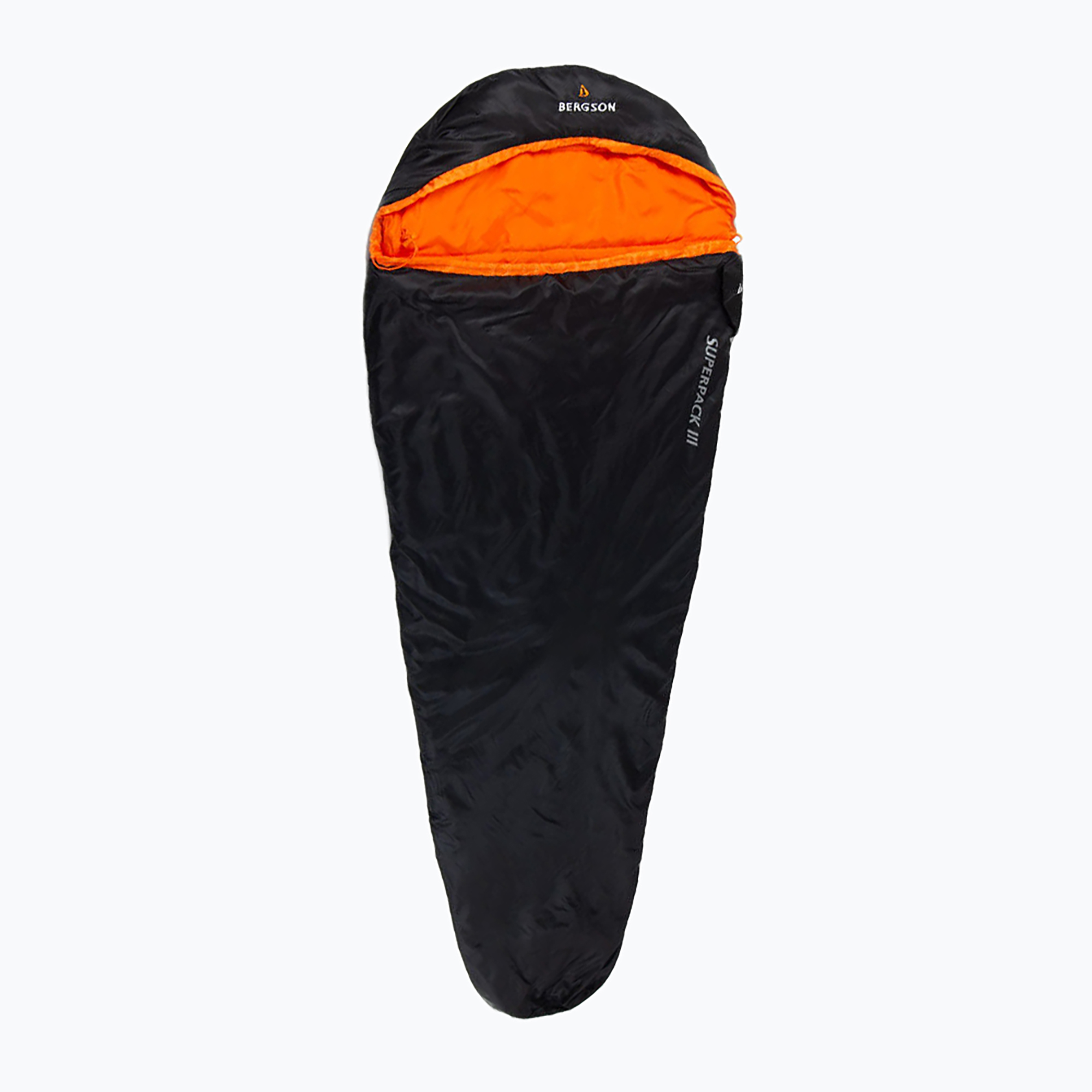 BERGSON Superpack III sleeping bag black (210 cm)