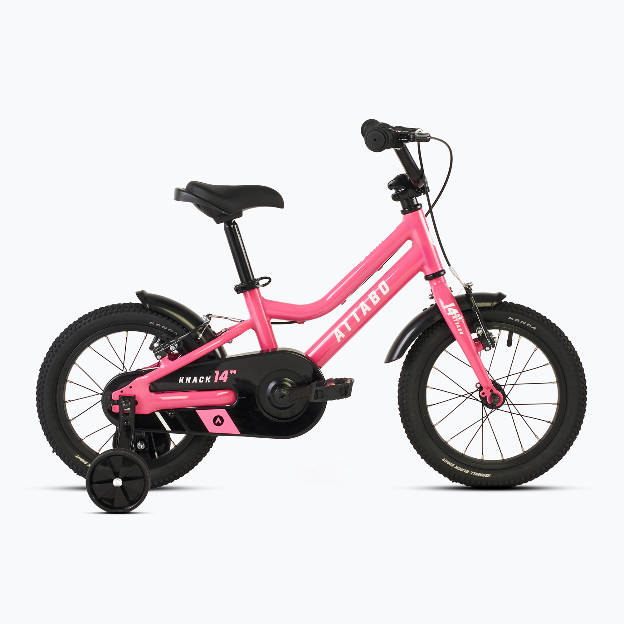 Children's bicycle ATTABO KNACK 14" pink (14")