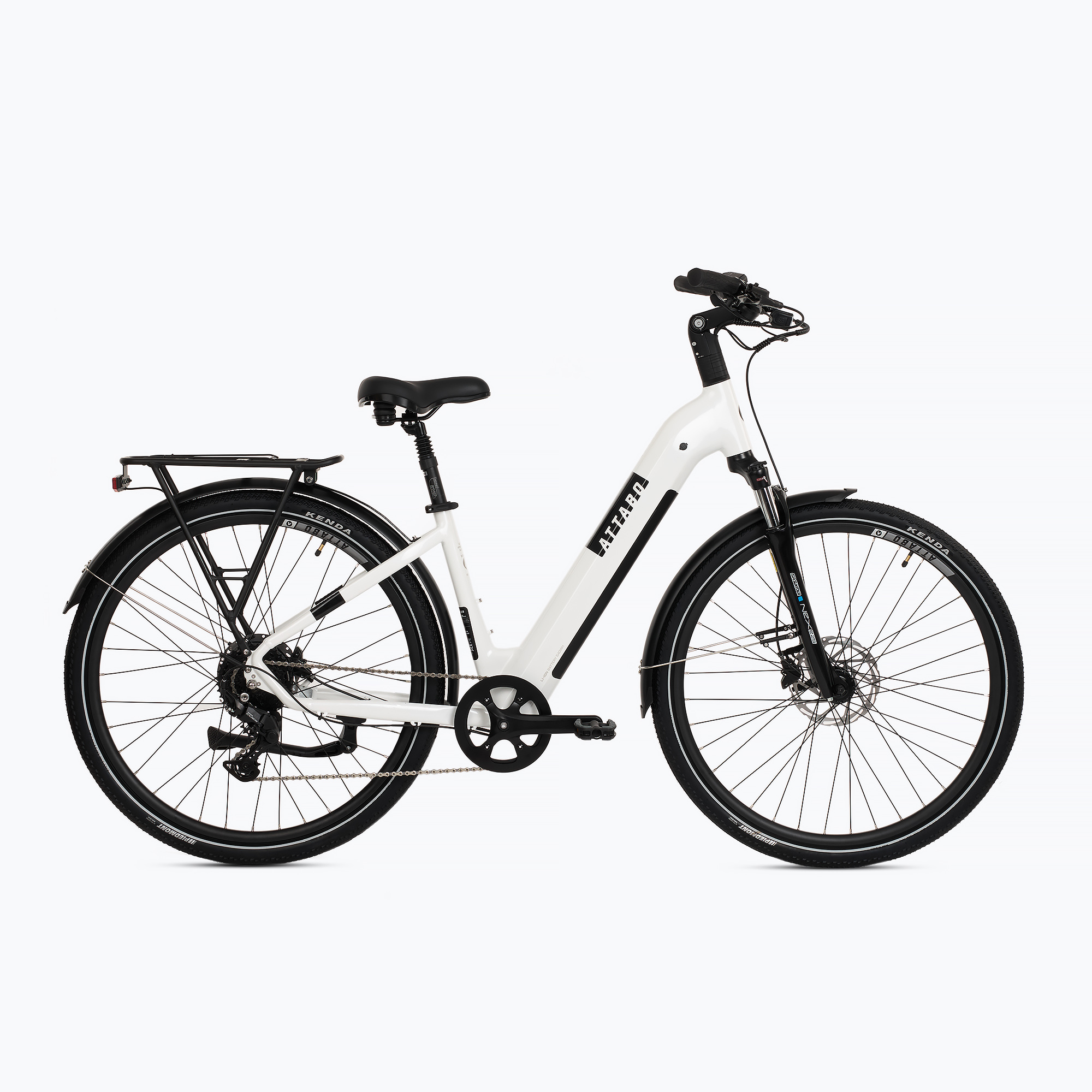 ATTABO E-SPATE 2.0 28" 36V 15Ah 540 Wh electric bike white (17")