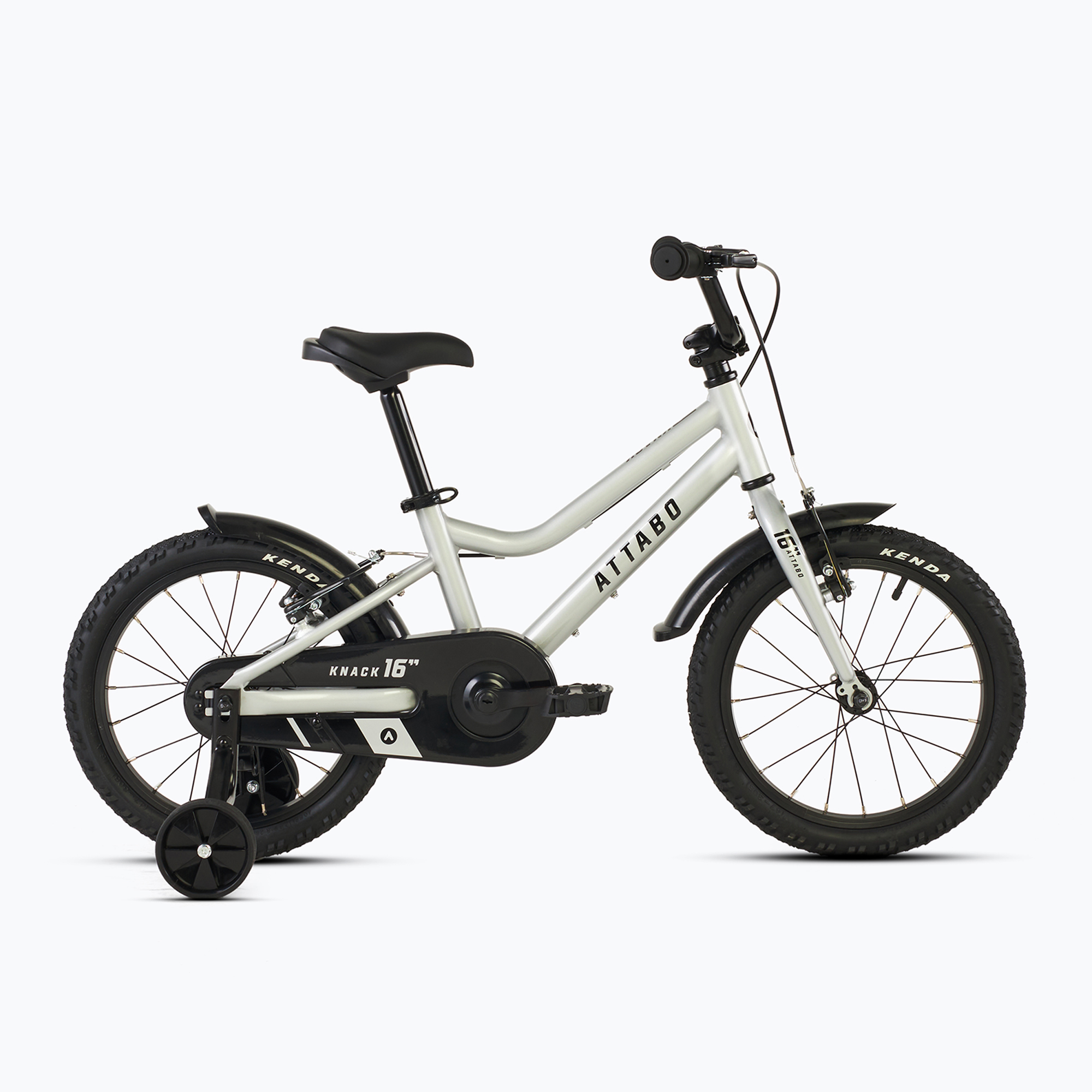 Children's bicycle ATTABO KNACK 16" silver (16")
