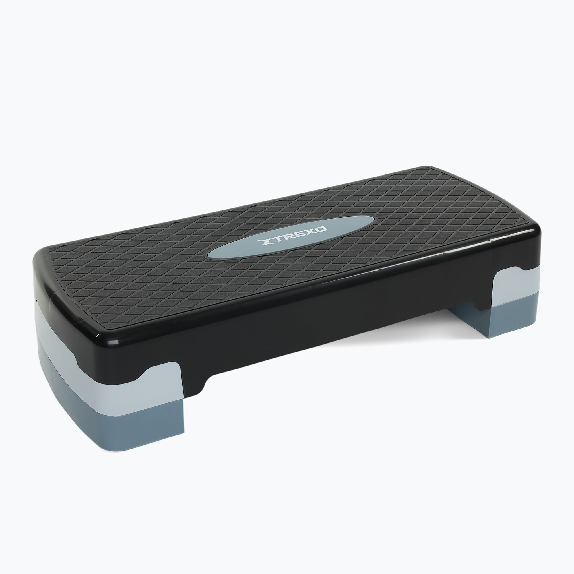 TREXO aerobics stepper TXO-B4W008 grey (68 x 28 x 15 cm)