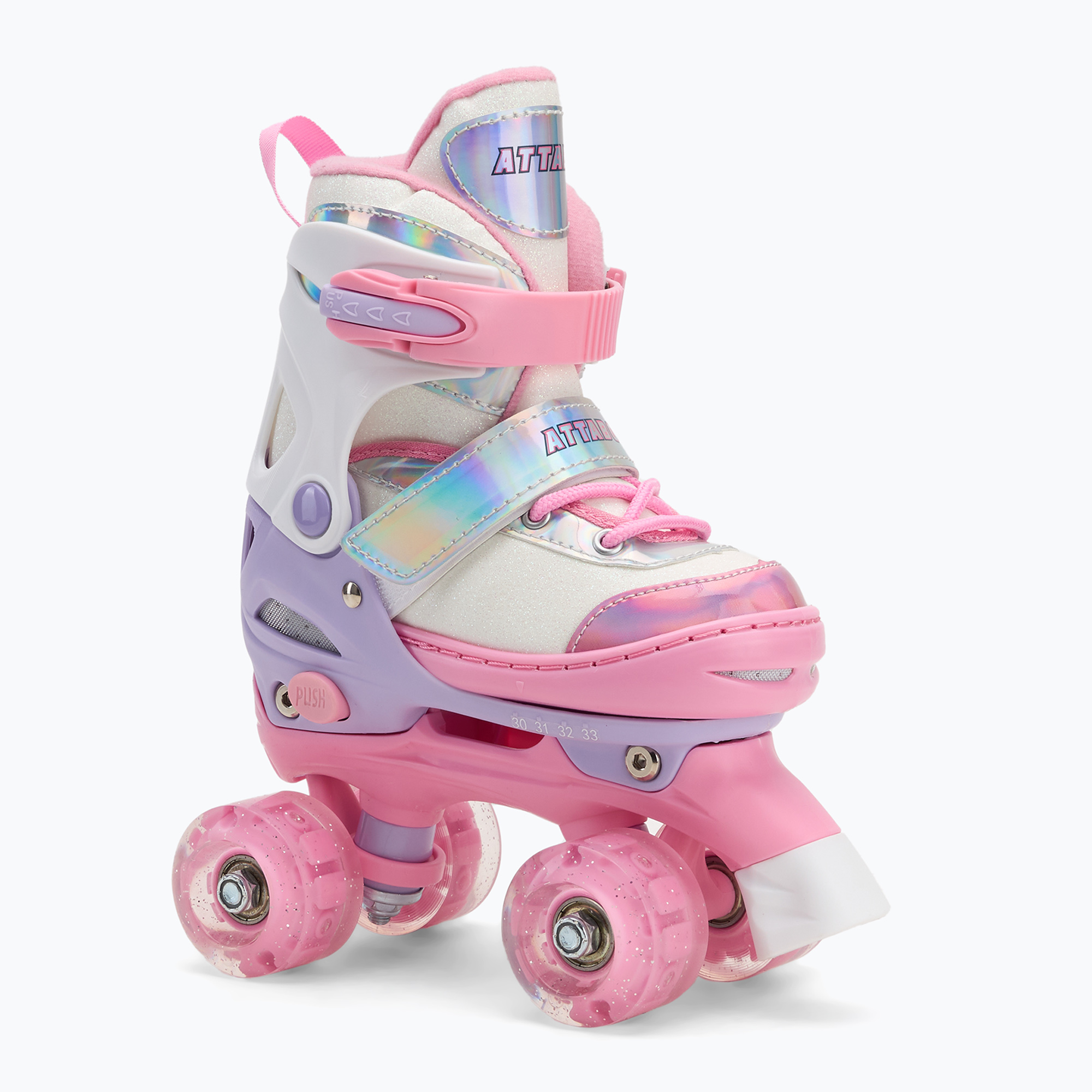 ATTABO Diamond children's roller skates pink (30-33)