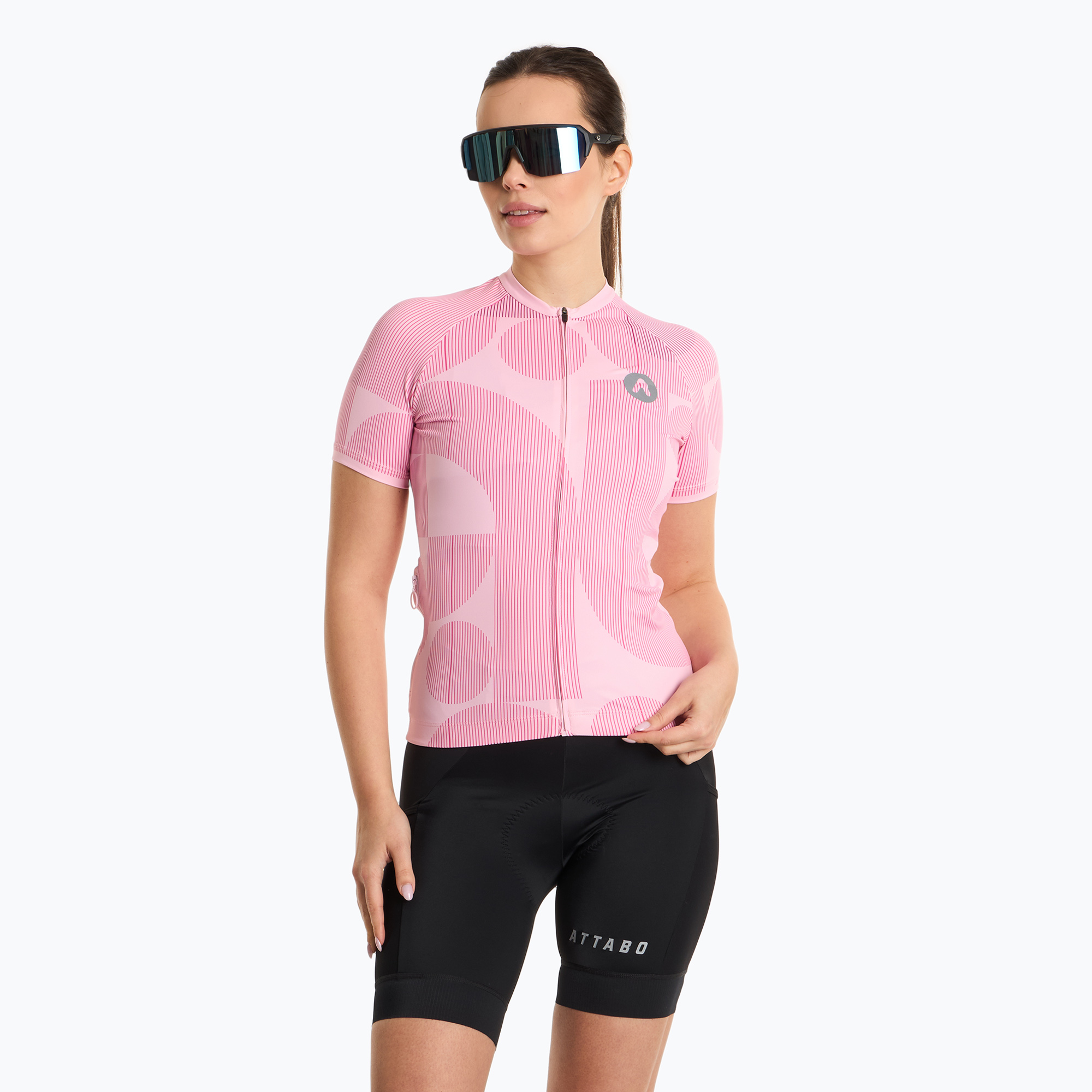 Women's cycling jersey ATTABO Vites WMNS pink (M)