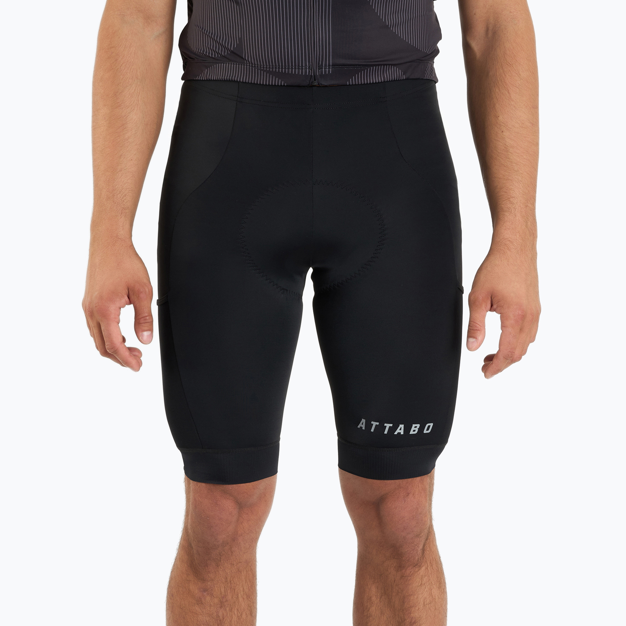Men's ATTABO Kiro cycling shorts black (L)