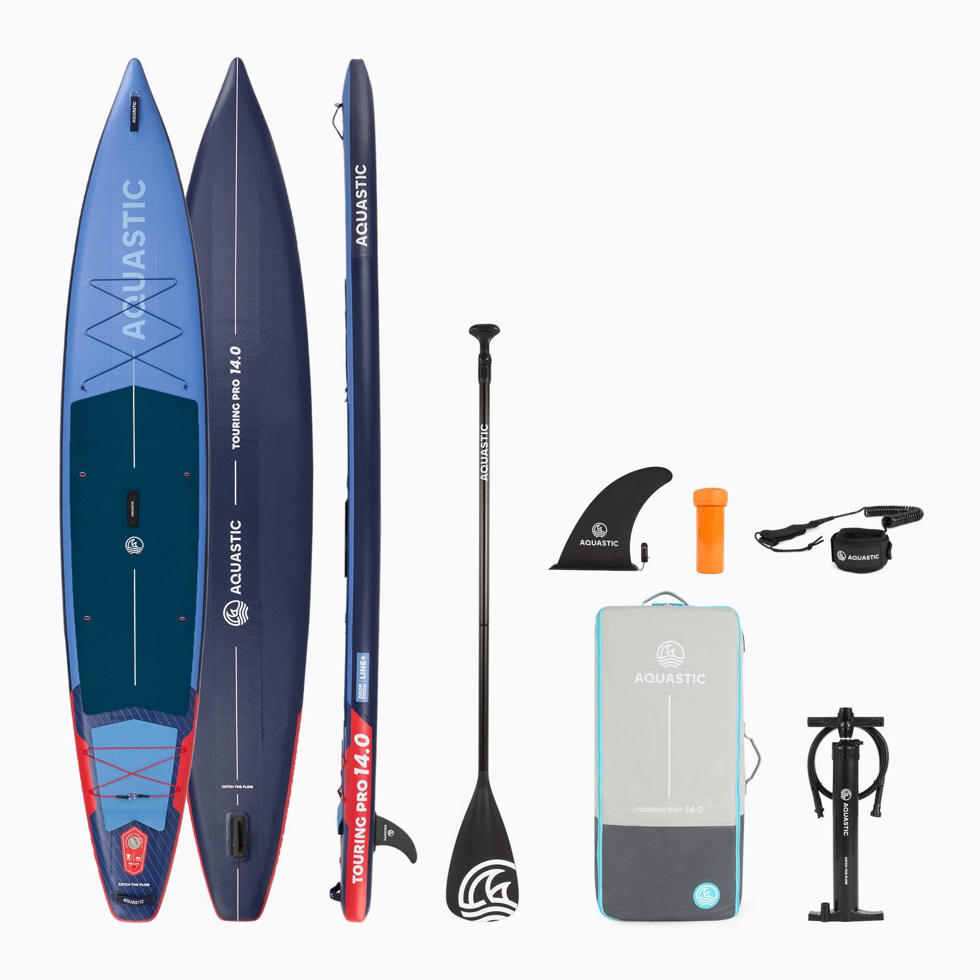 SUP AQUASTIC Touring Pro 14'0" dark blue