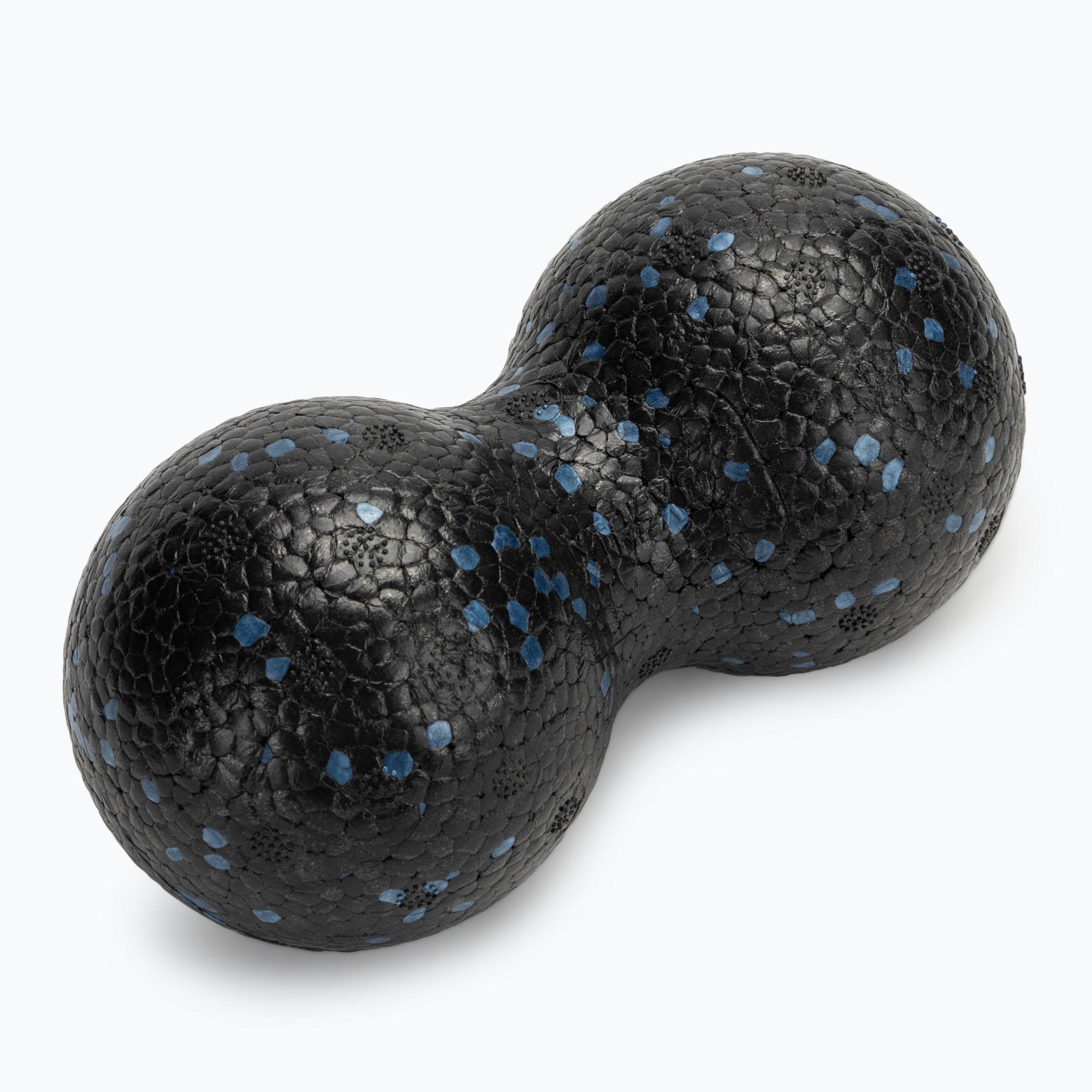 TREXO double massage ball TRX-MSP008 8 cm black/blue (8 cm)