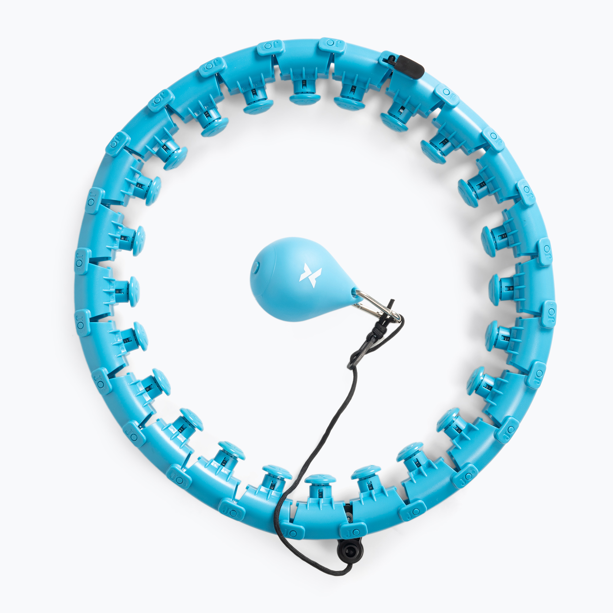 TREXO hula hoop with weight TXO-B4Z036-GN blue