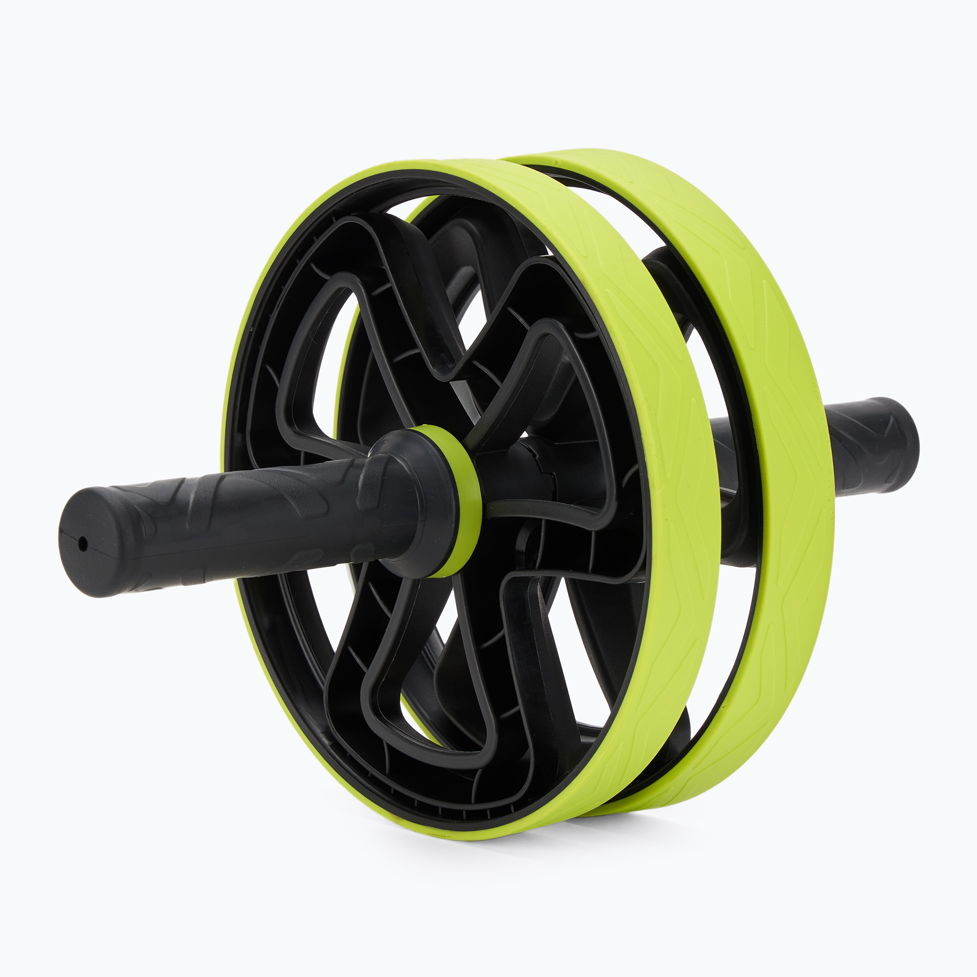 TREXO abdominal exercise wheel TXO-B4Z038-GN lime green (25 x 19 cm)