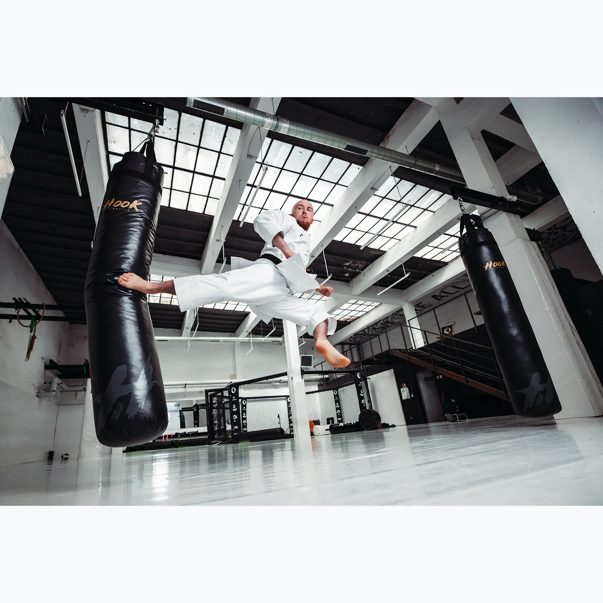 HOOK boxing bag HKF-BXB180 180 cm black